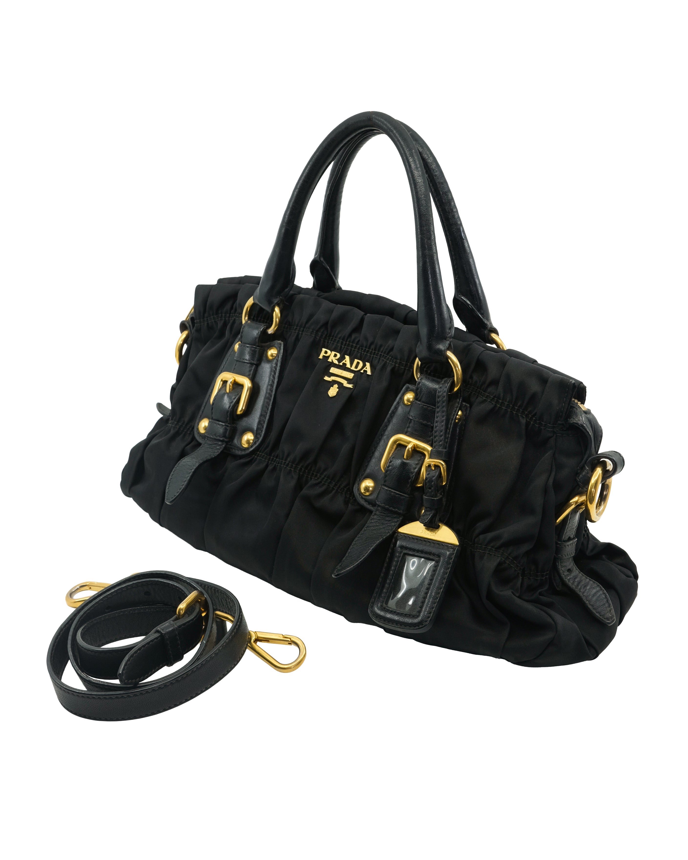 PRADA TESSUTO NYLON GAUFFRE BAG