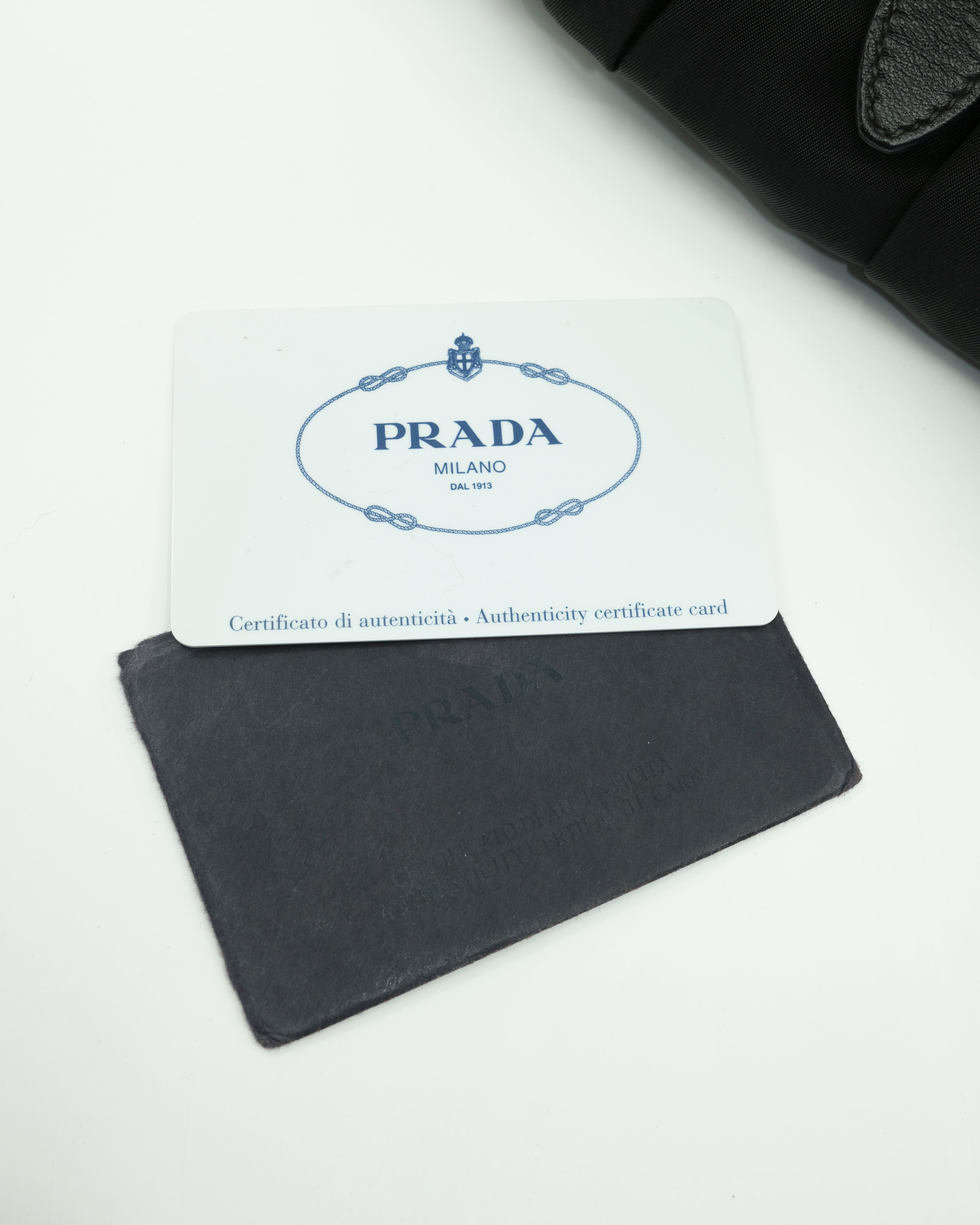 PRADA TESSUTO NYLON GAUFFRE BAG