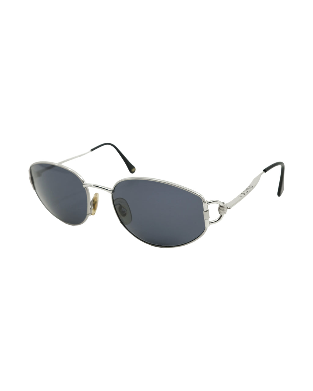 GUCCI SILVER METAL FRAME SUNGLASSES
