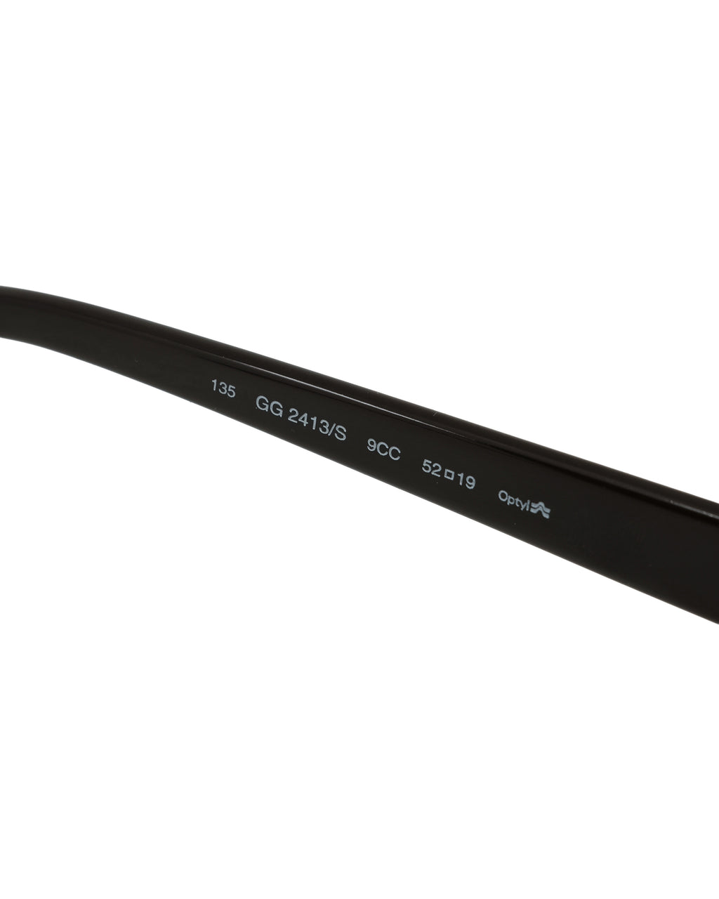 GUCCI OVAL SUNGLASSES BROWN