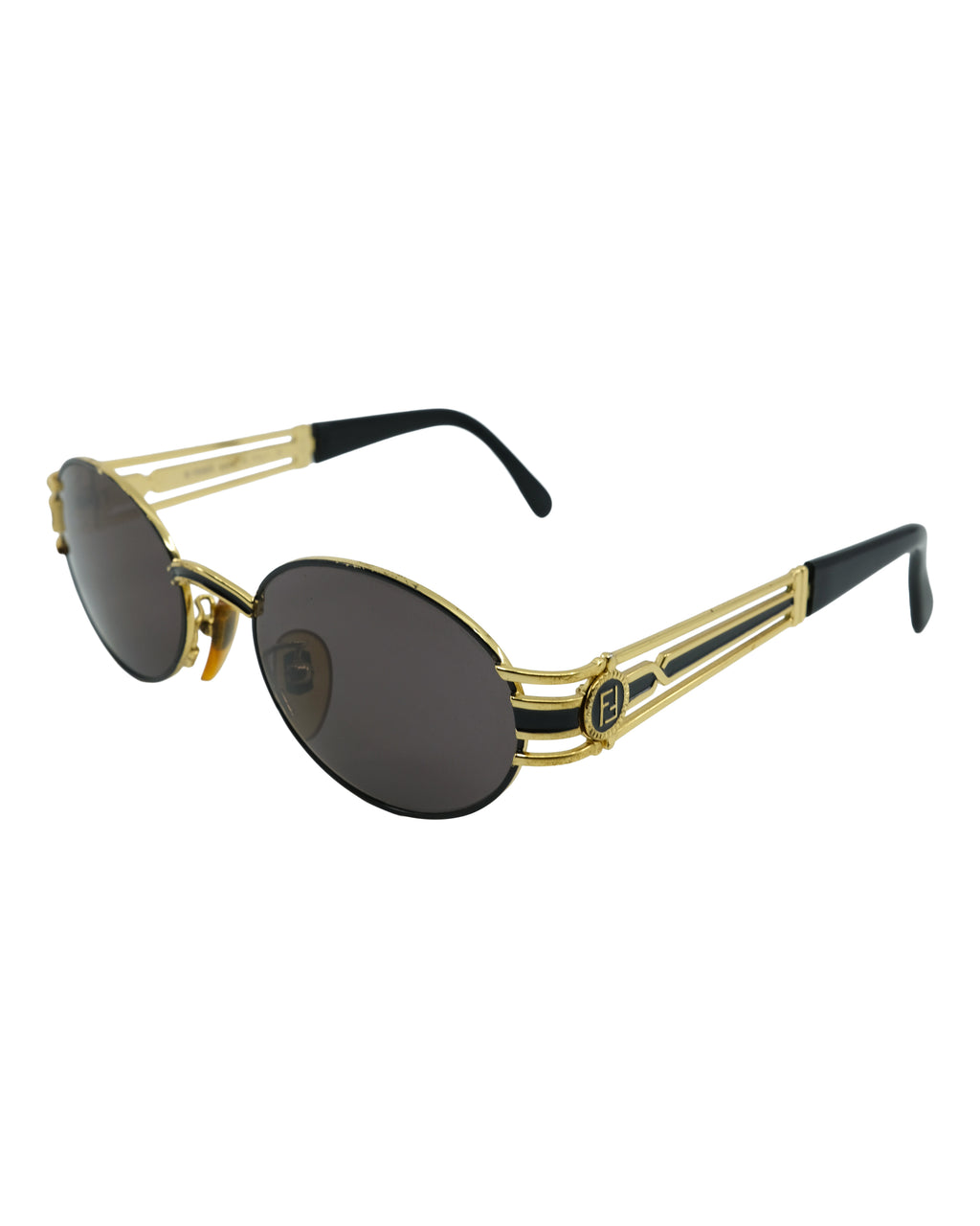 FENDI GOLD METAL FRAME SUNGLASSES