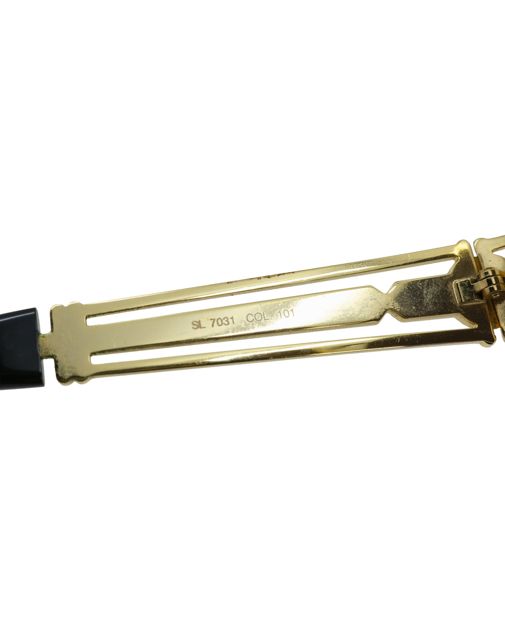 FENDI GOLD METAL FRAME SUNGLASSES