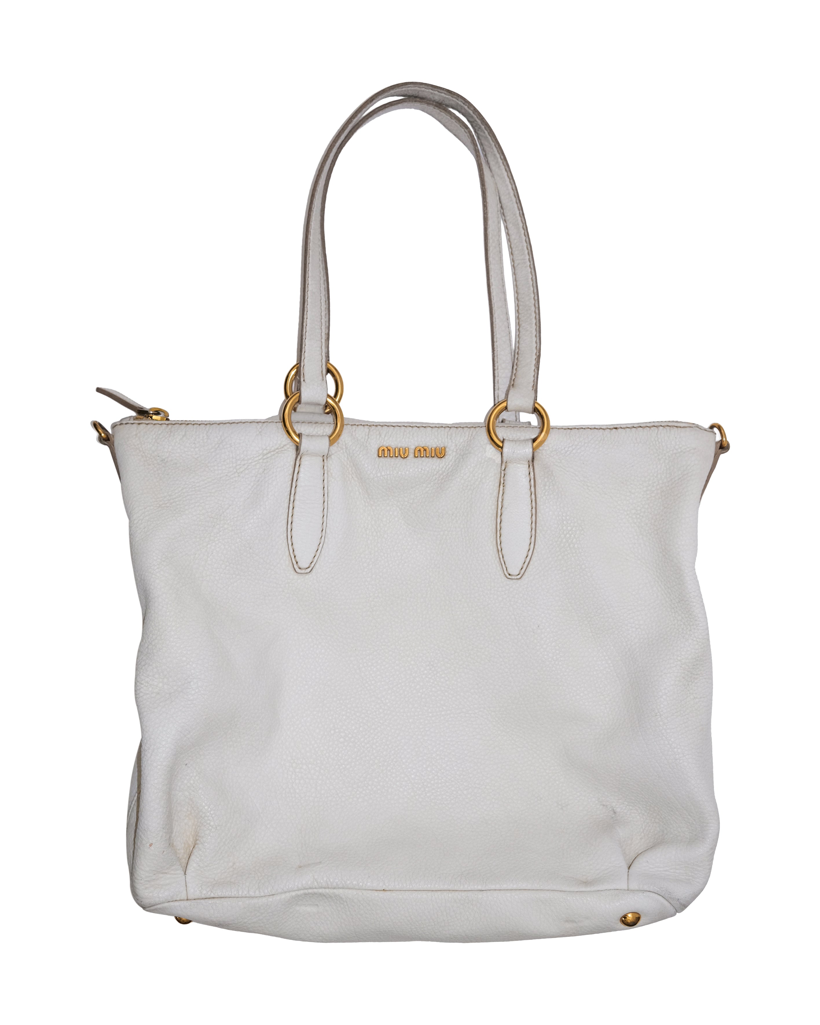 MIU MIU LEATHER XL BAG