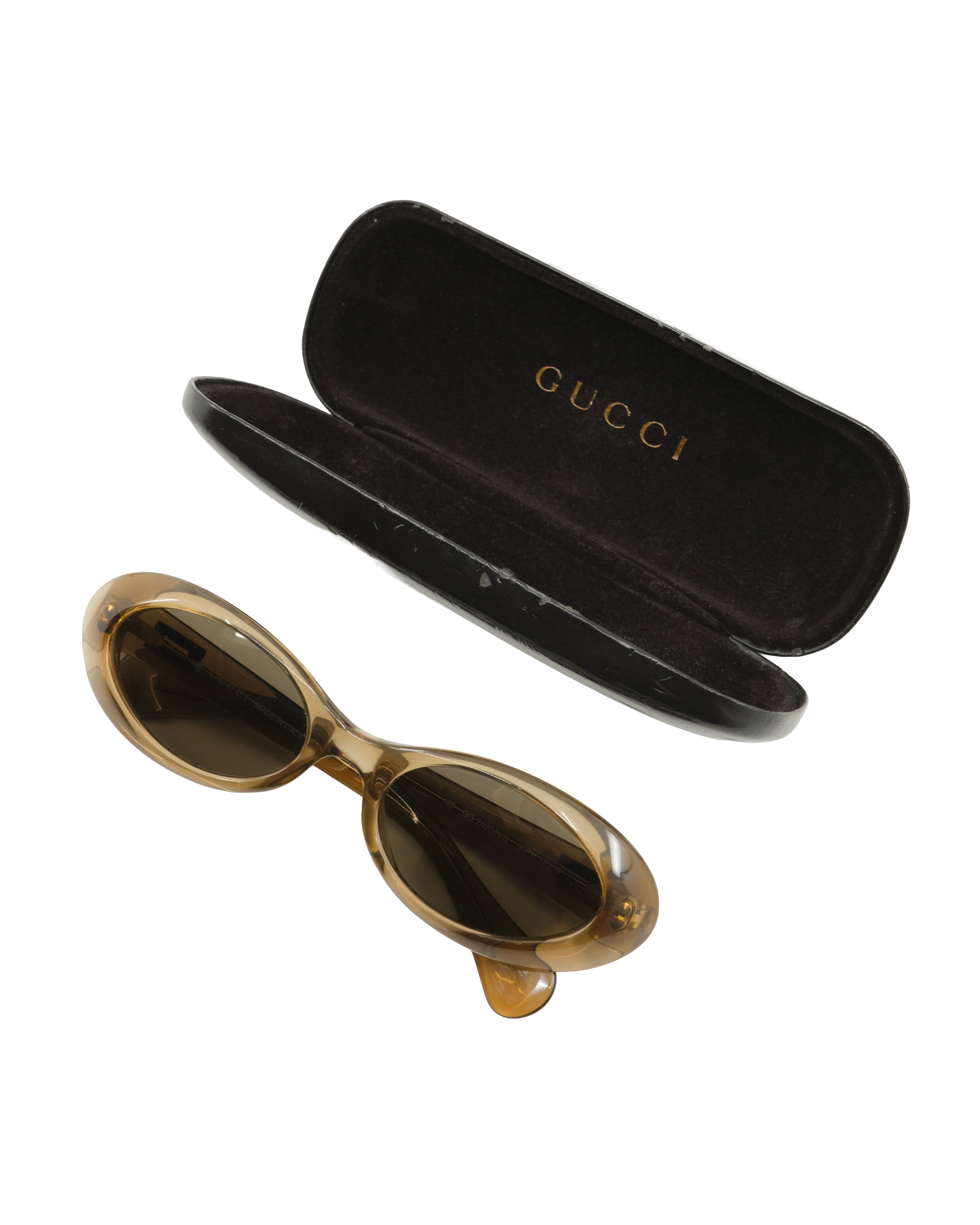 COMING SOON GUCCI OVAL SUNGLASSES