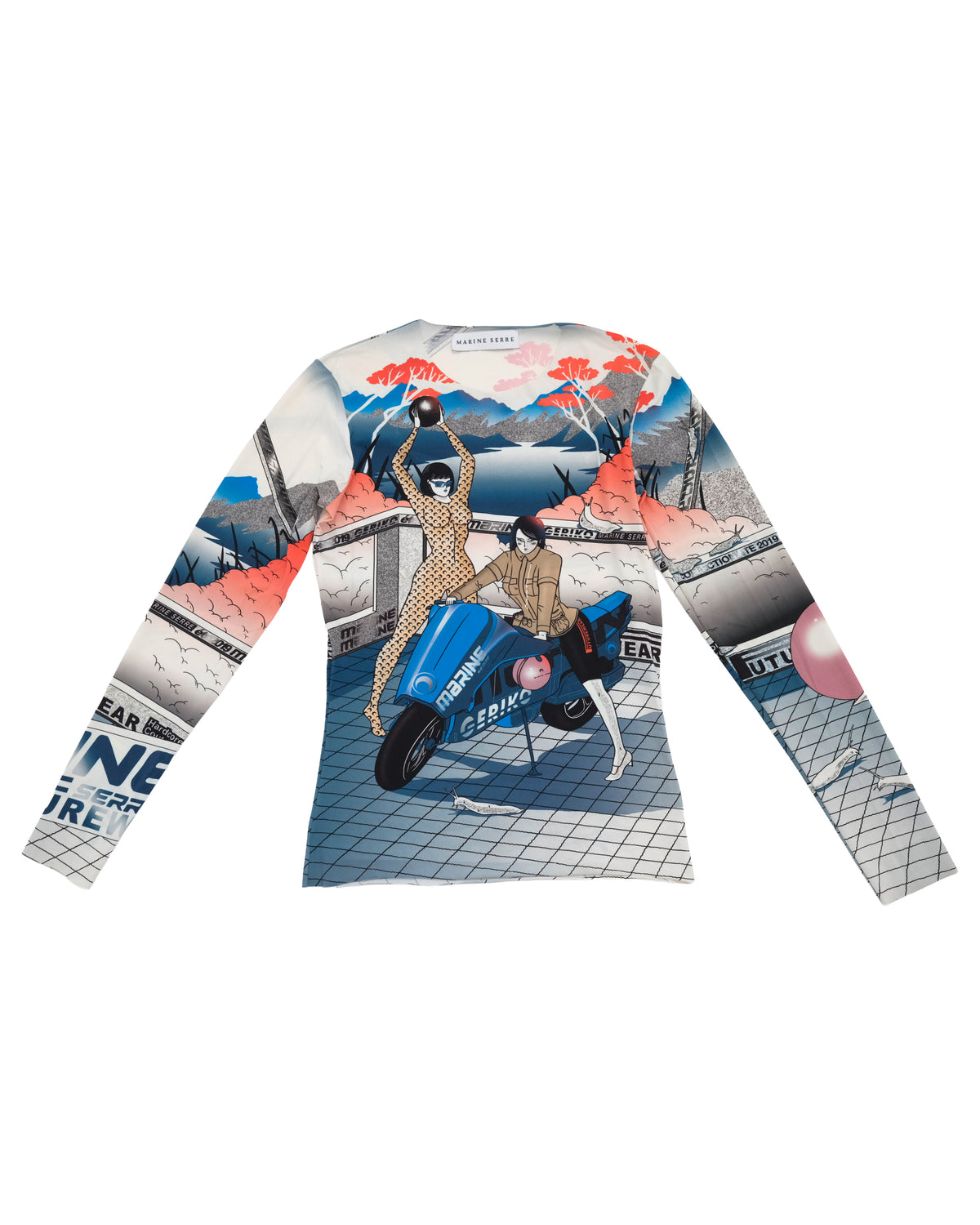 MARINE SERRE X GERIKO TOP (S/M)