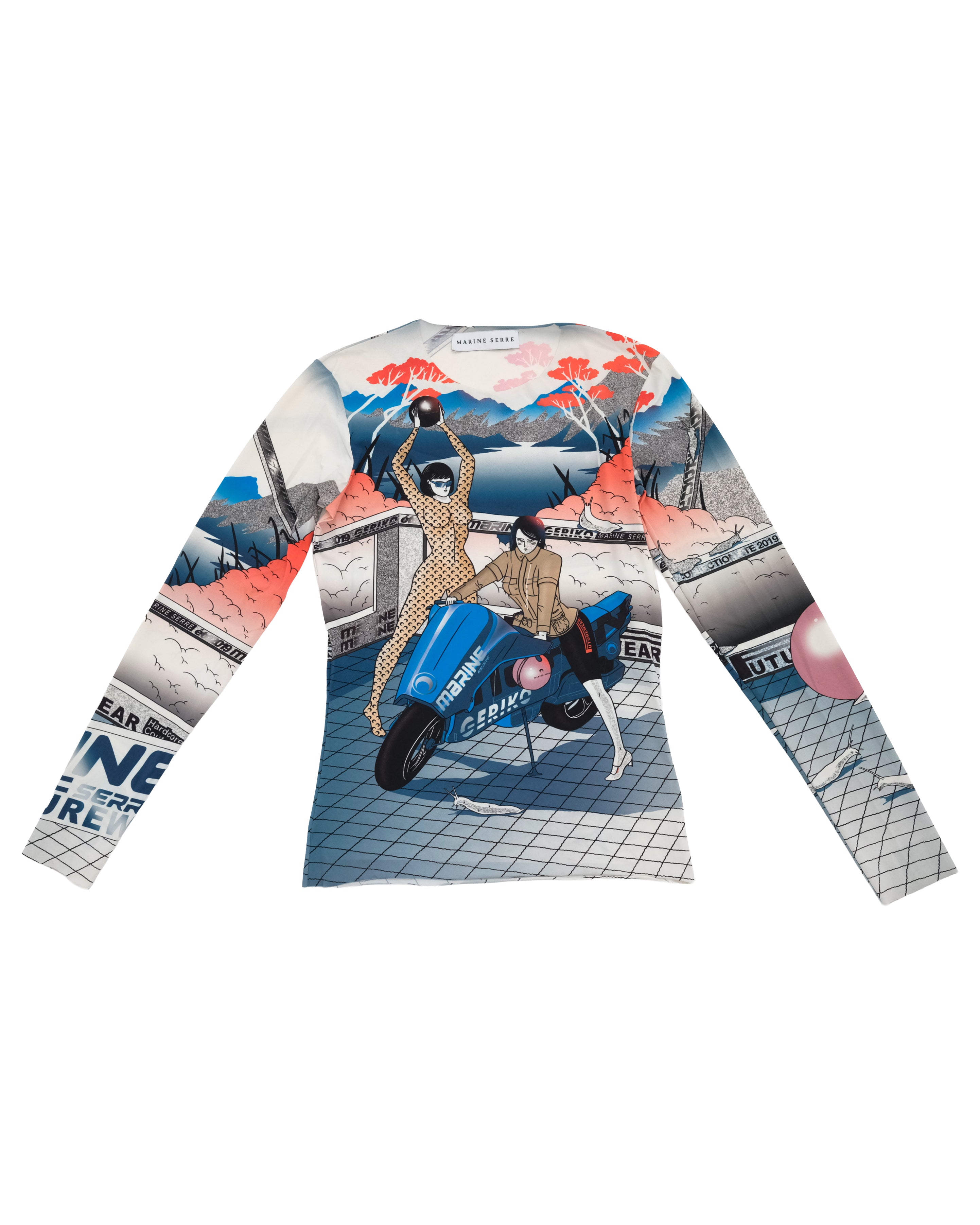 MARINE SERRE X GERIKO TOP (S/M)