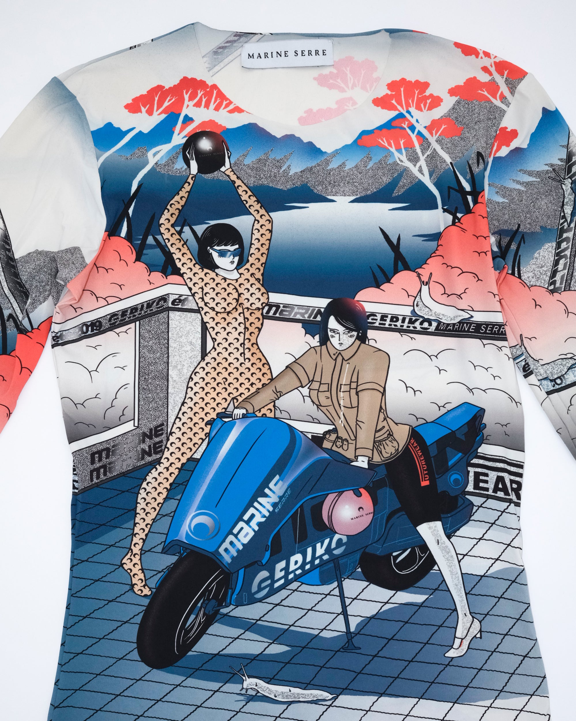 MARINE SERRE X GERIKO TOP (S/M)