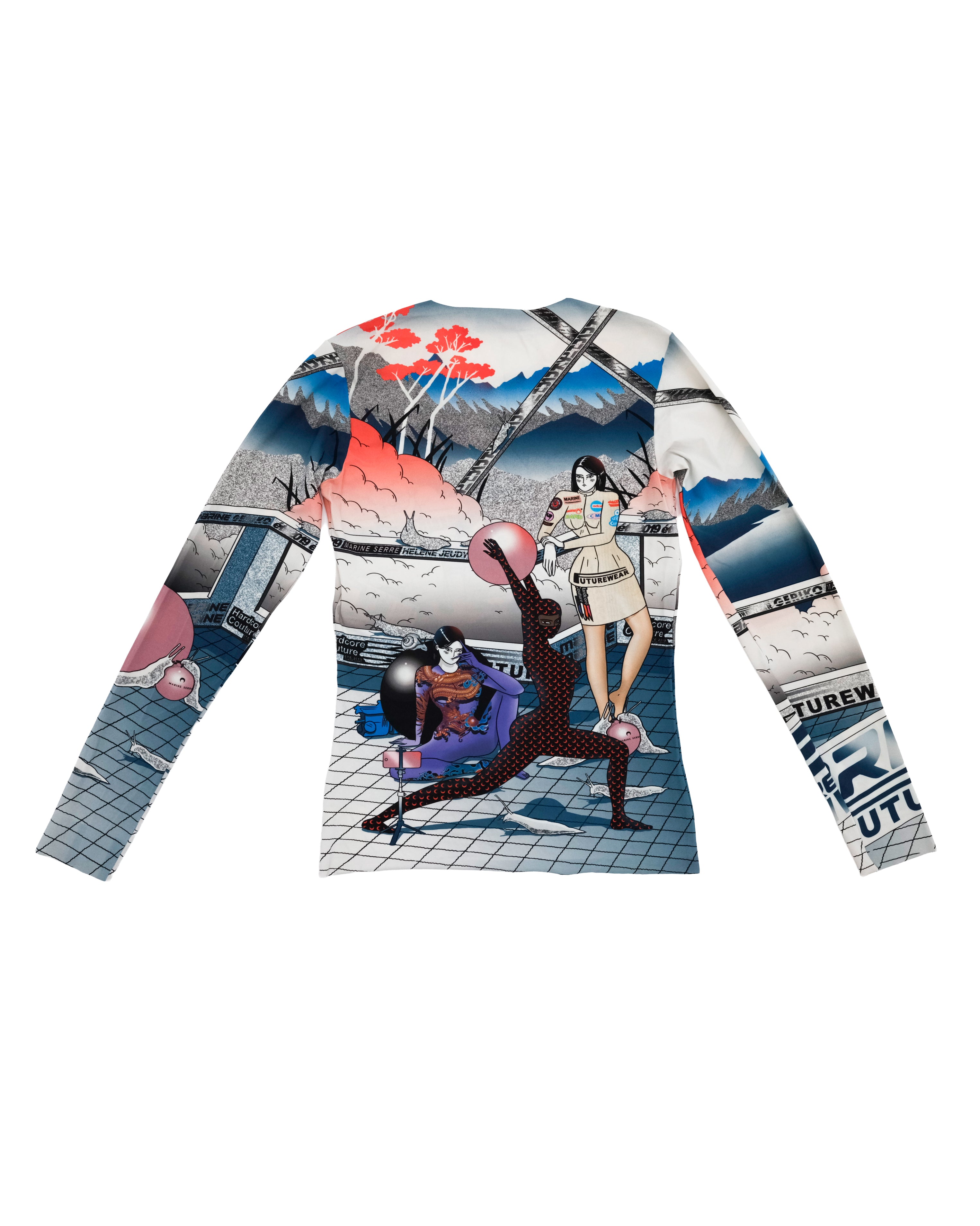 MARINE SERRE X GERIKO TOP (S/M)