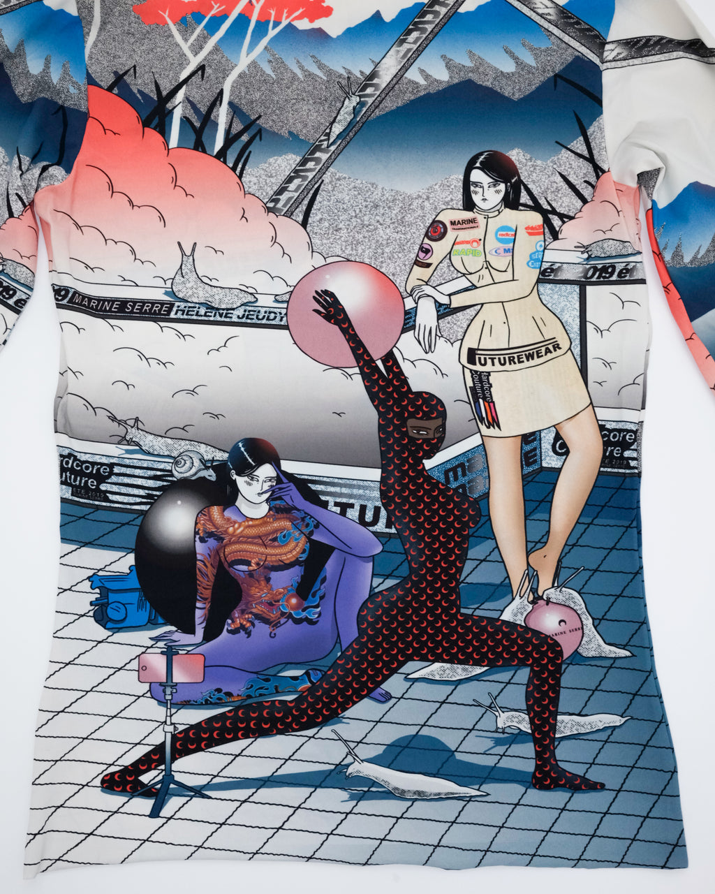 MARINE SERRE X GERIKO TOP (S/M)