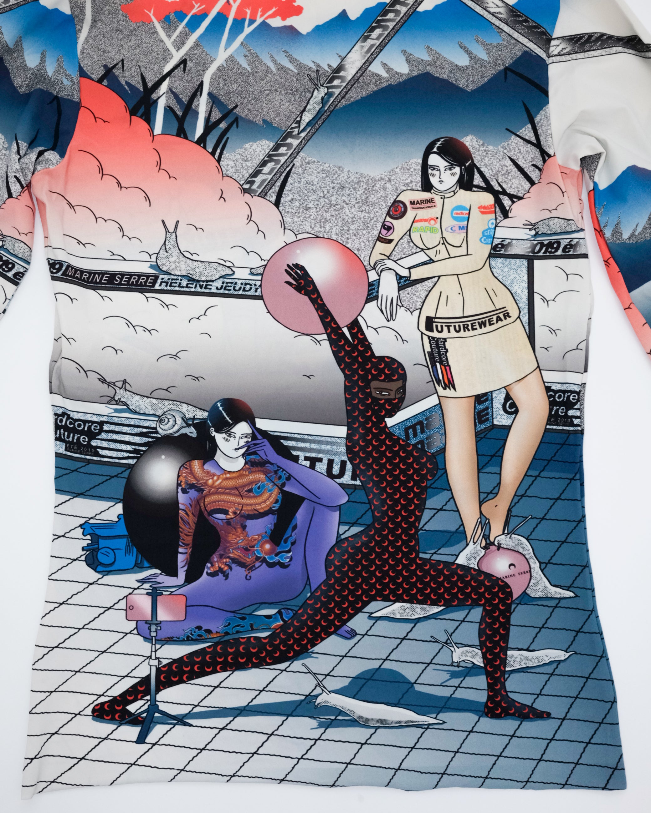 MARINE SERRE X GERIKO TOP (S/M)