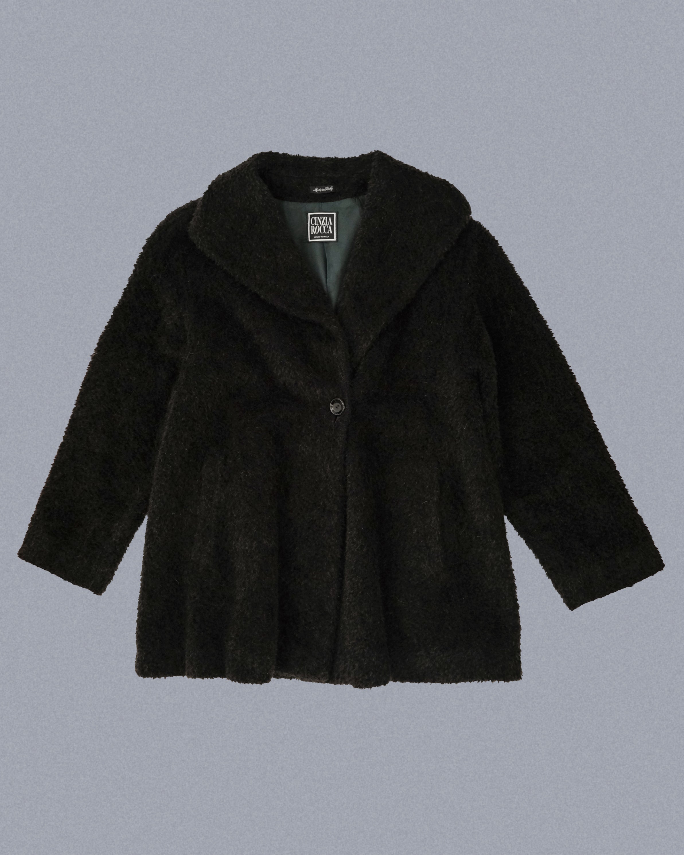 CINZIA ROCCA ALPACA COAT (M)