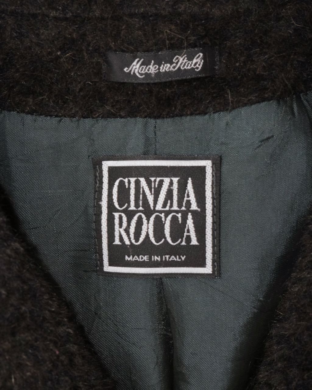 CINZIA ROCCA ALPACA COAT (M)