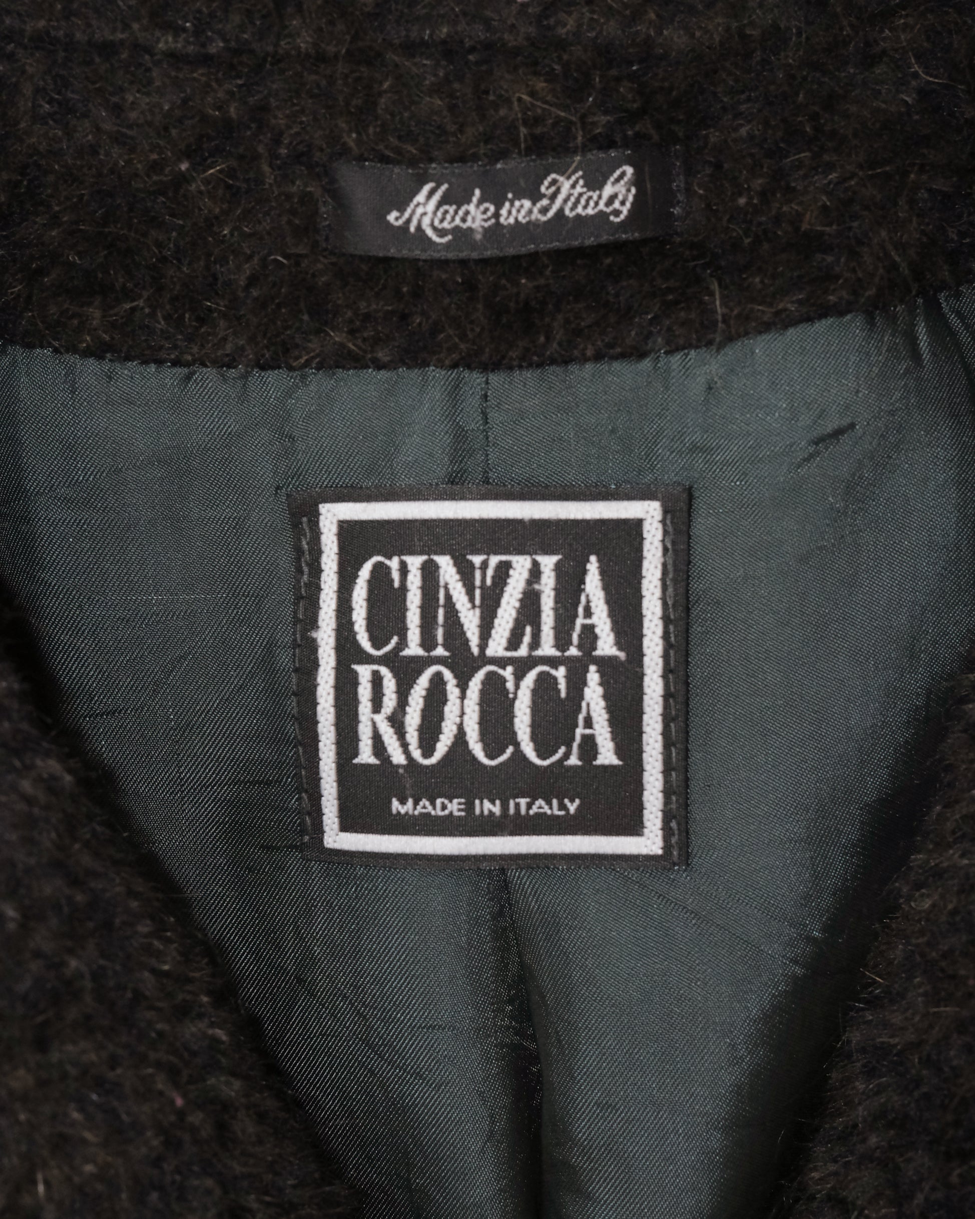 CINZIA ROCCA ALPACA COAT (M)