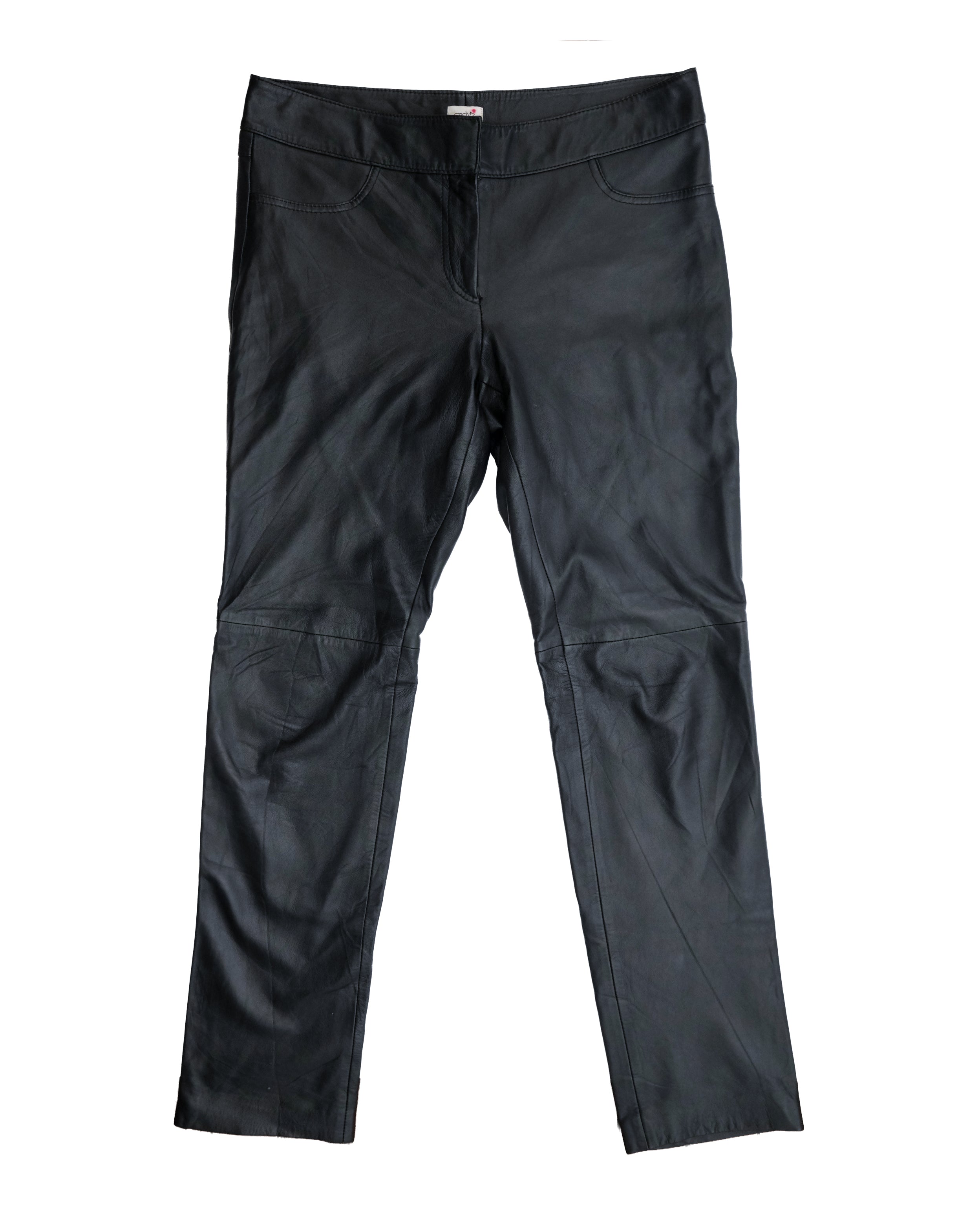CACHE LEATHER PANTS (M)