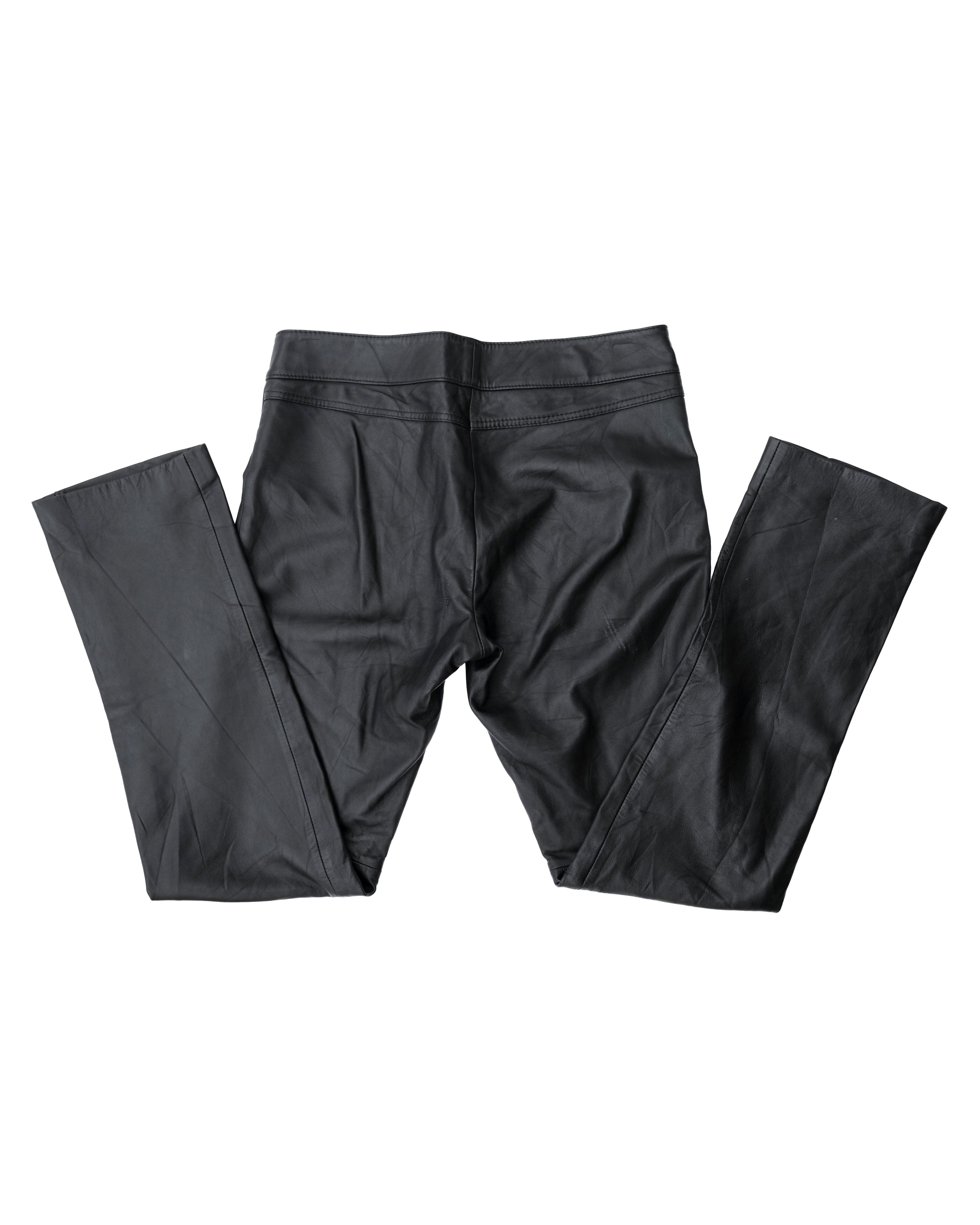 CACHE LEATHER PANTS (M)