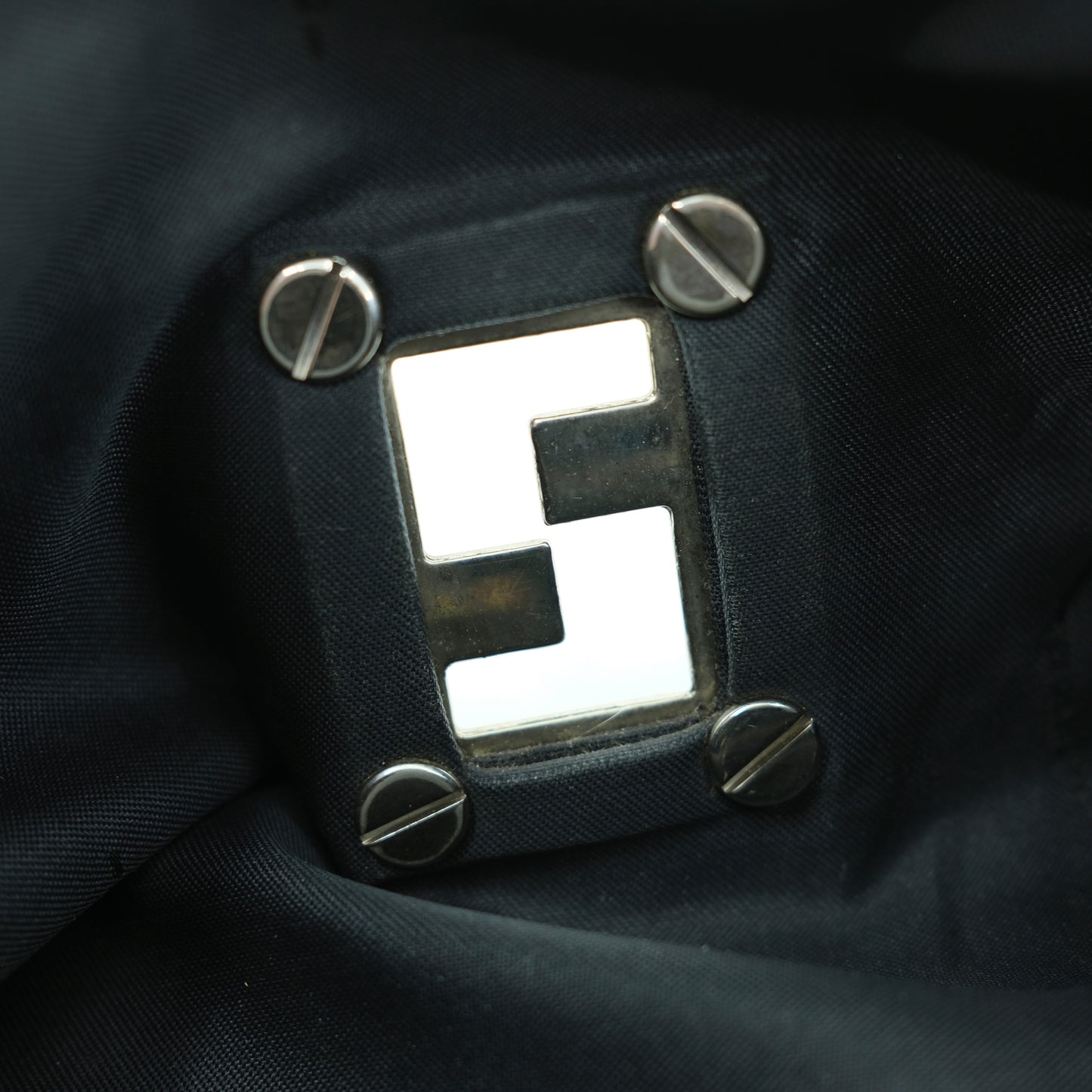 Fendi zucca nylon bag