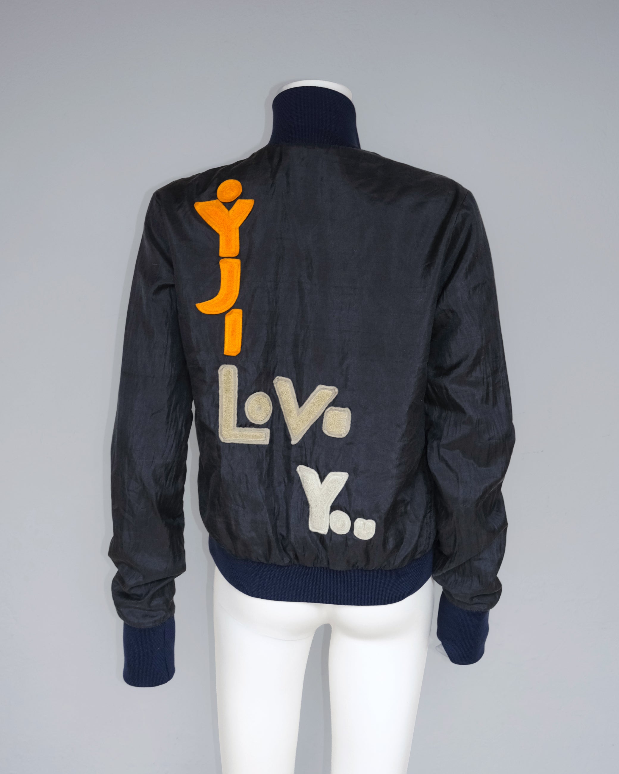 YOHJI YAMAMOTO BOMBER JACKET (S)