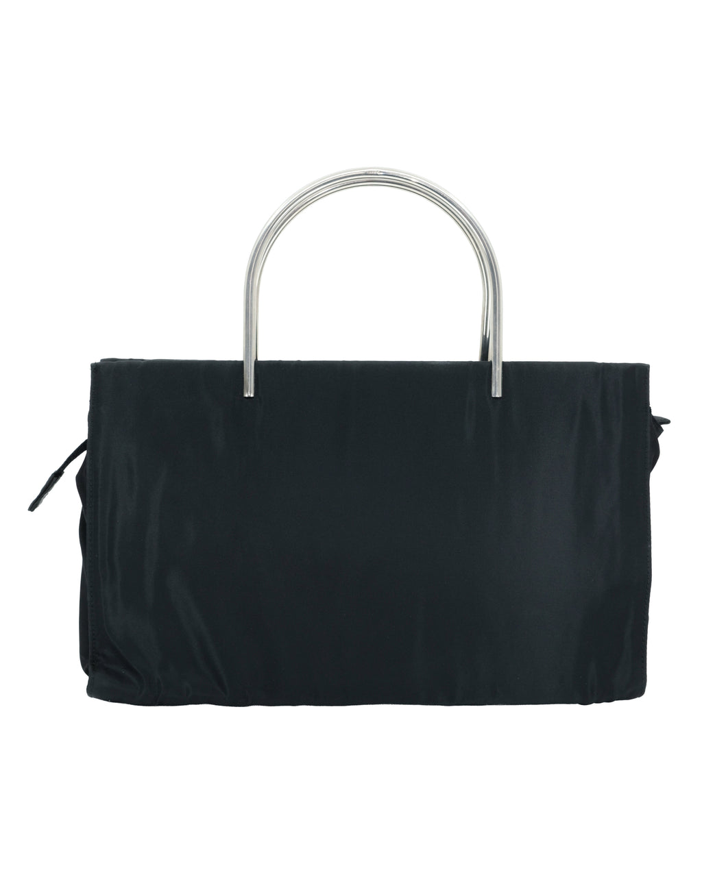 PRADA 1997 METAL HANDLE BAG