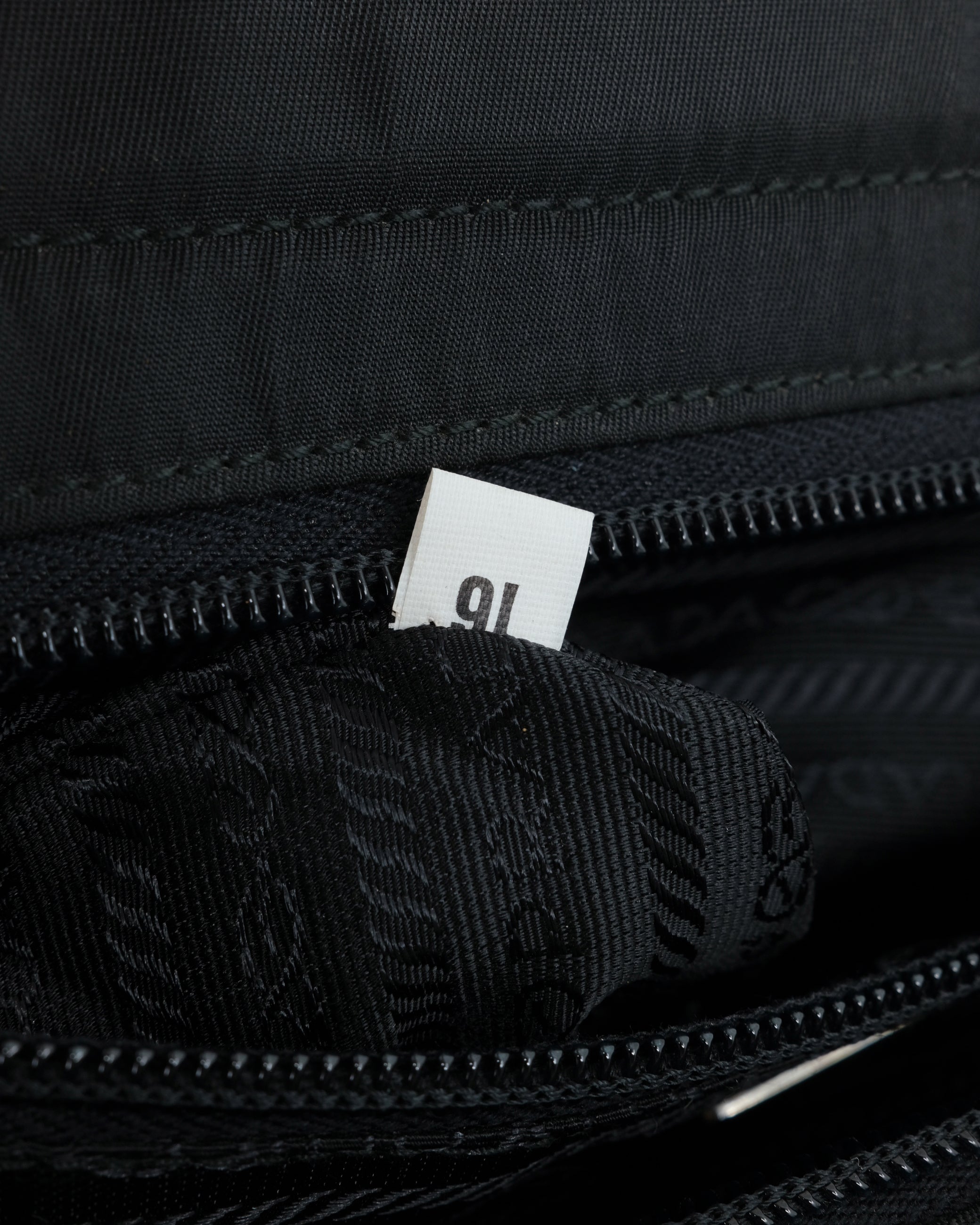 PRADA 1997 METAL HANDLE BAG