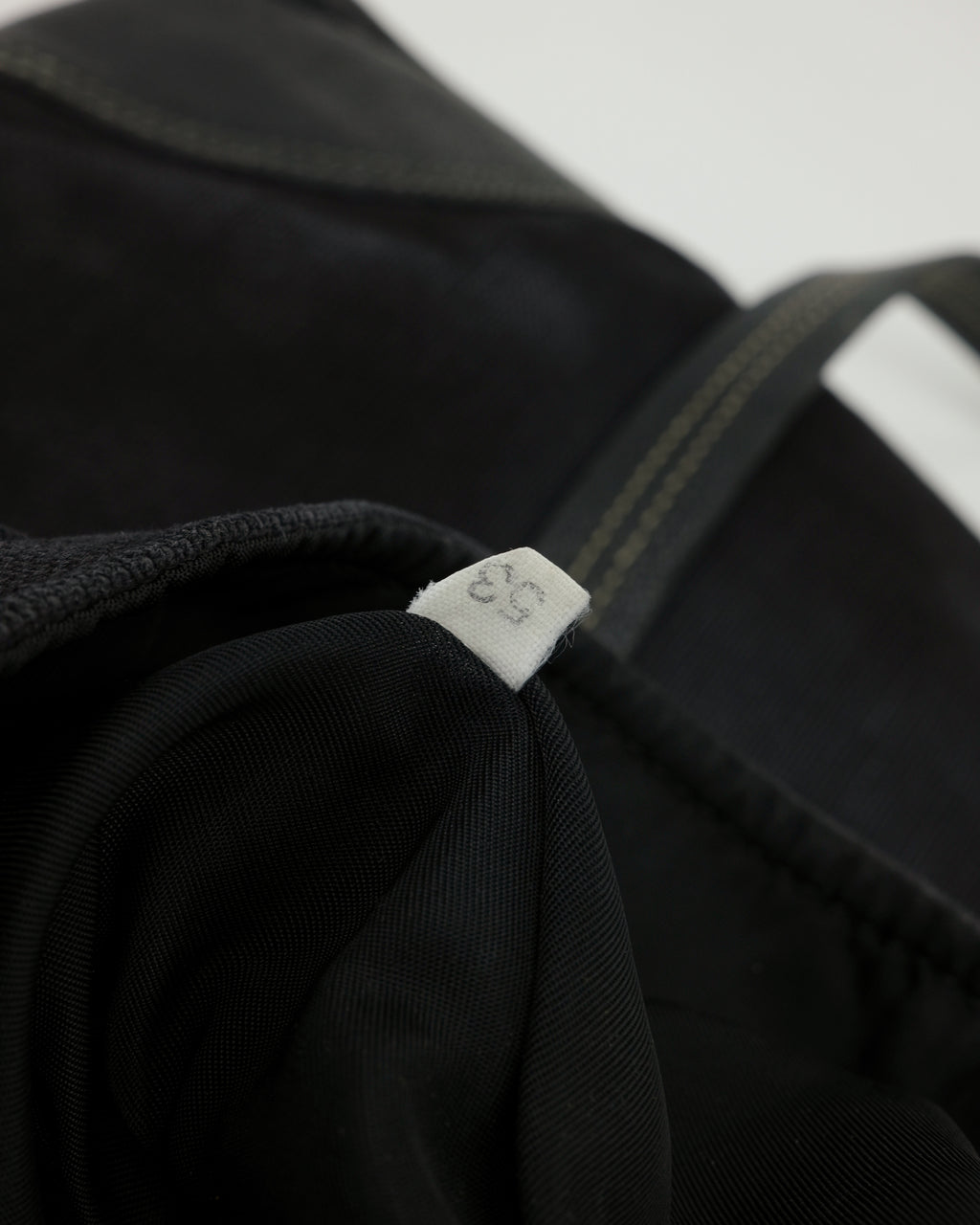 PRADA DENIM WASHED BAG