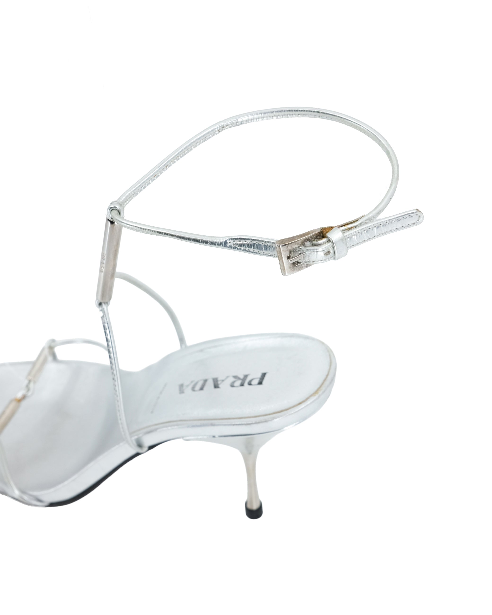 2000'S PRADA SLINGBACK SANDALS (38.5)