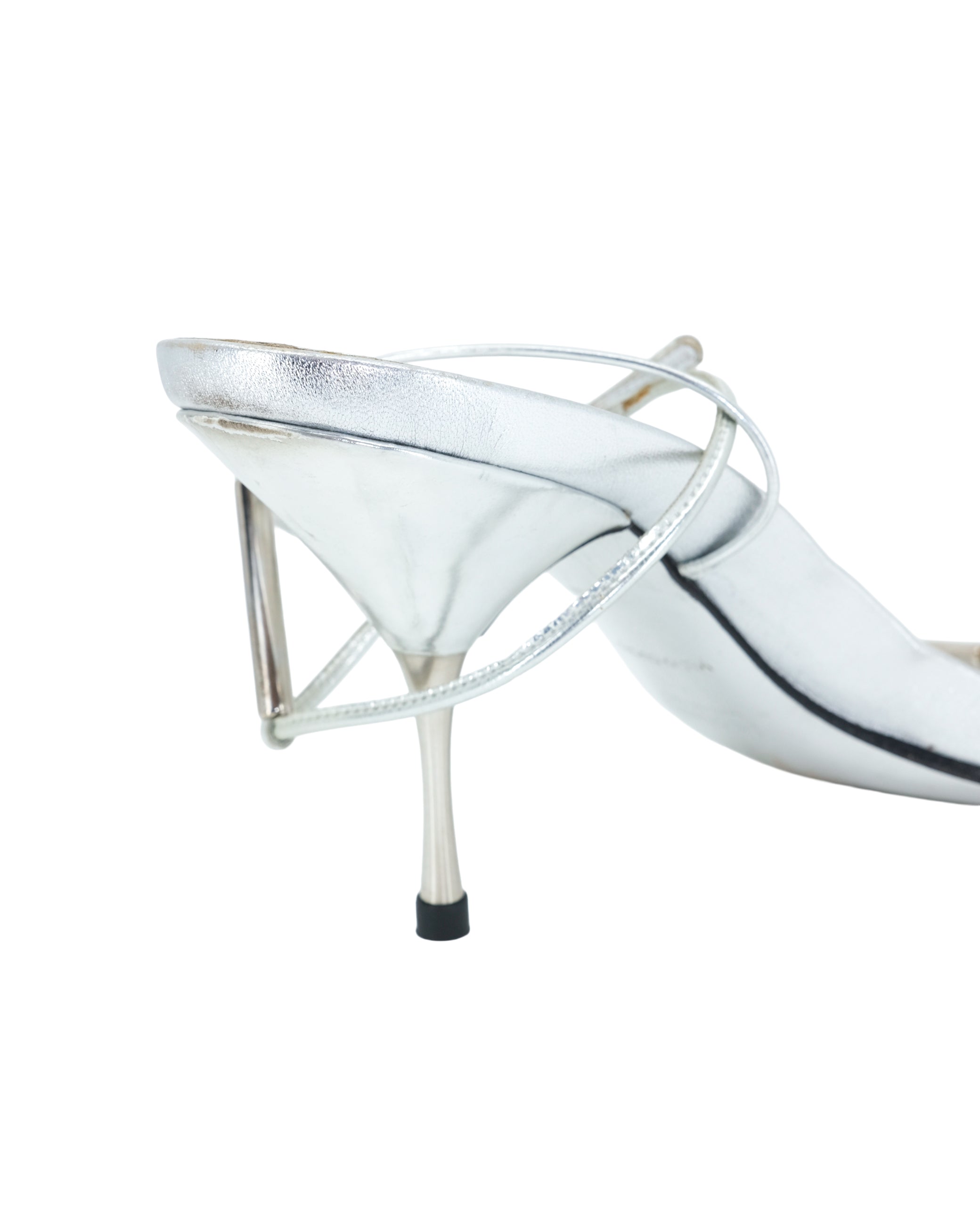 2000'S PRADA SLINGBACK SANDALS (38.5)