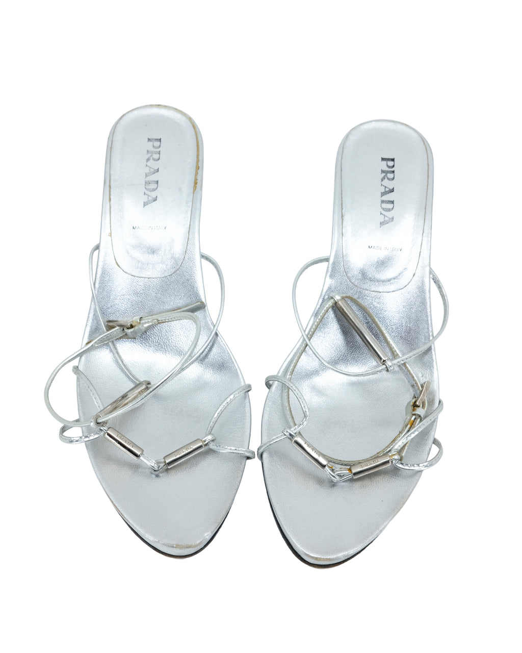 2000'S PRADA SLINGBACK SANDALS (38.5)