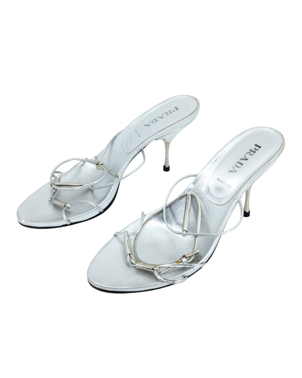 2000'S PRADA SLINGBACK SANDALS (38.5)