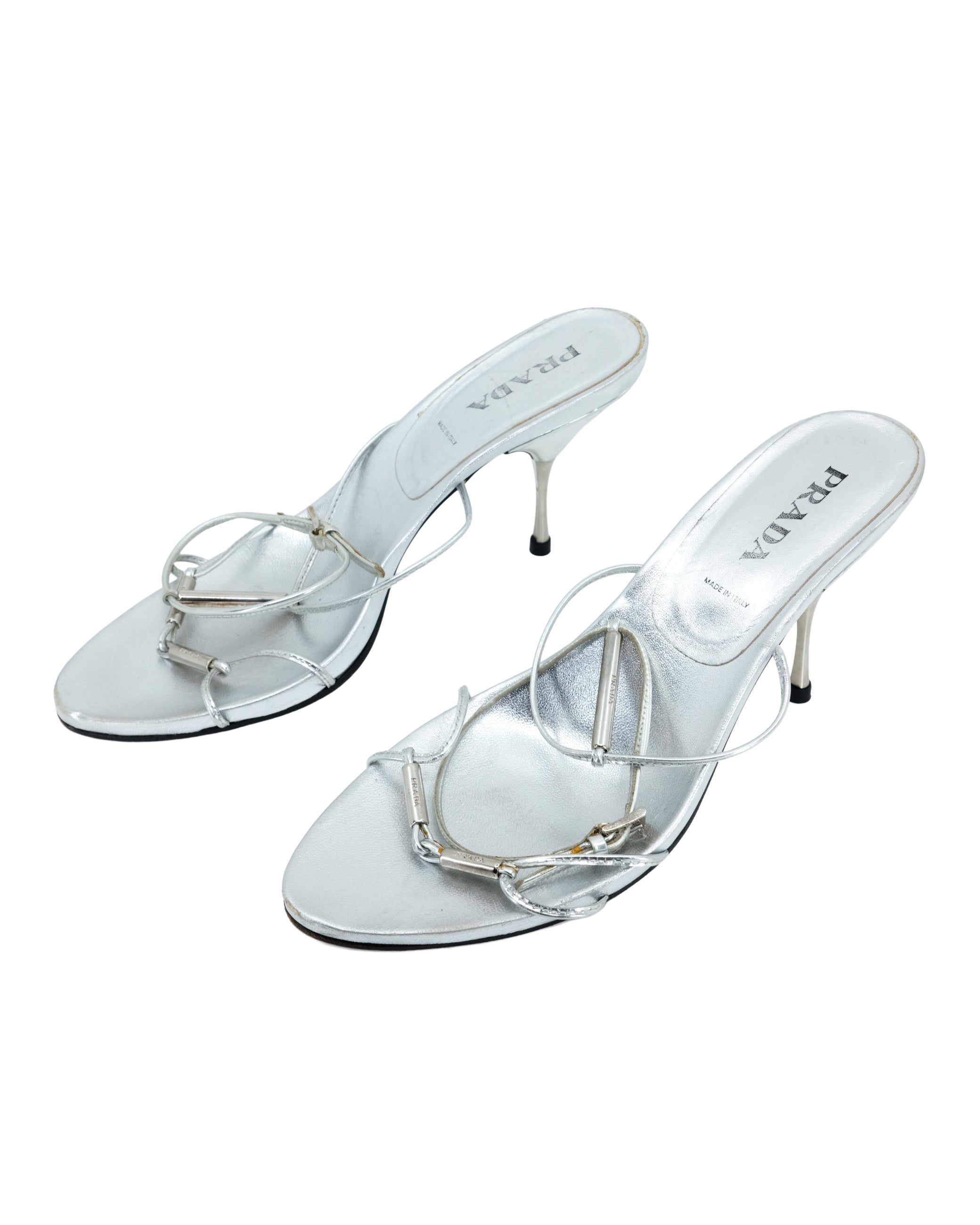 2000'S PRADA SLINGBACK SANDALS (38.5)
