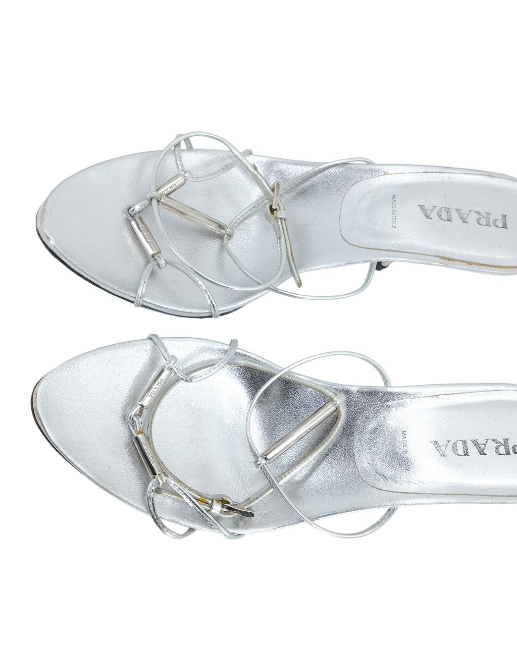 2000'S PRADA SLINGBACK SANDALS (38.5)