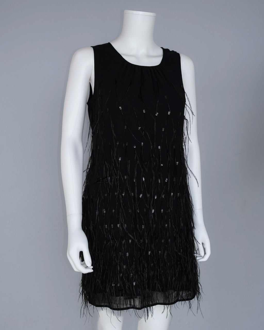 TALBOTS FEATHER DRESS (S)