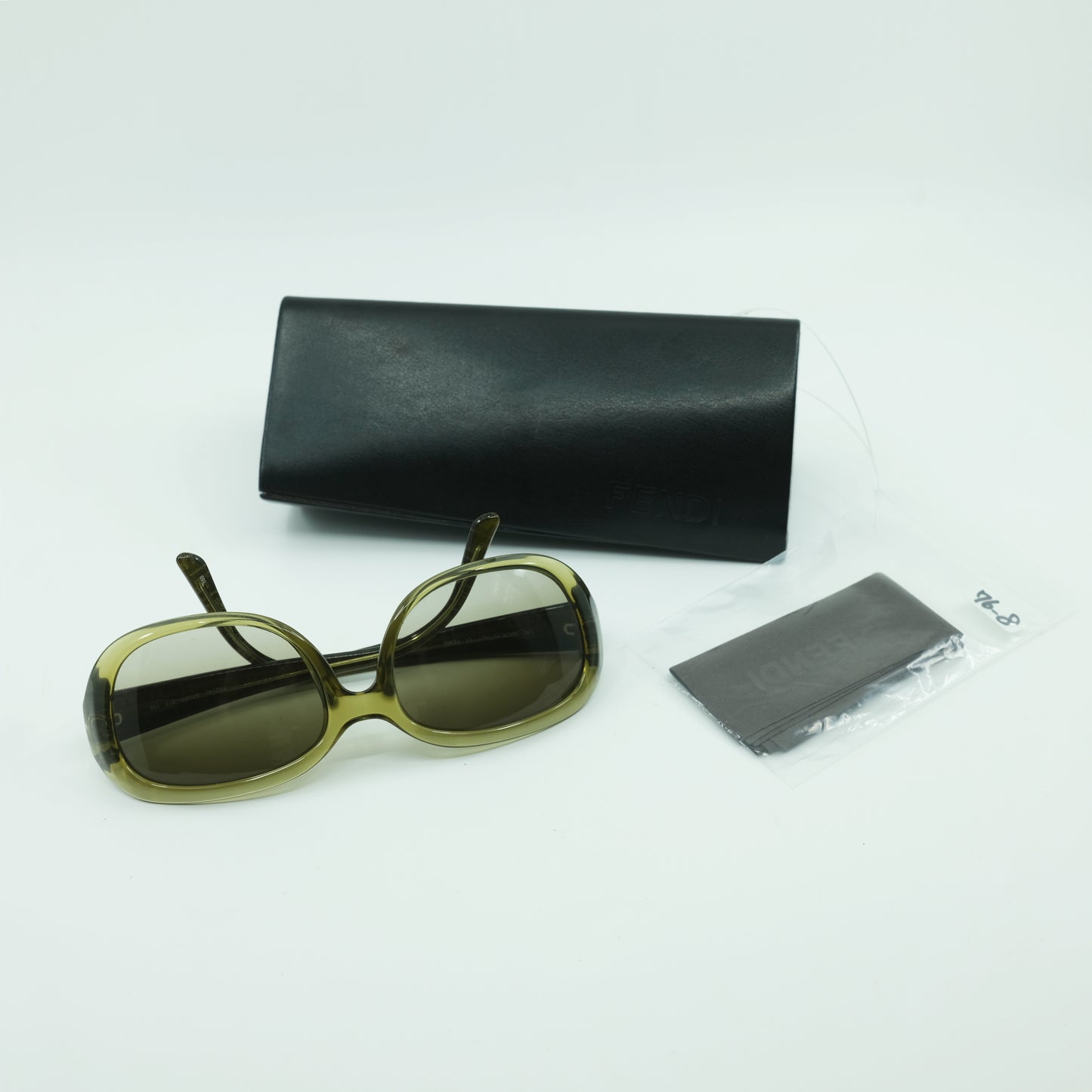 Fendi green sunglasses