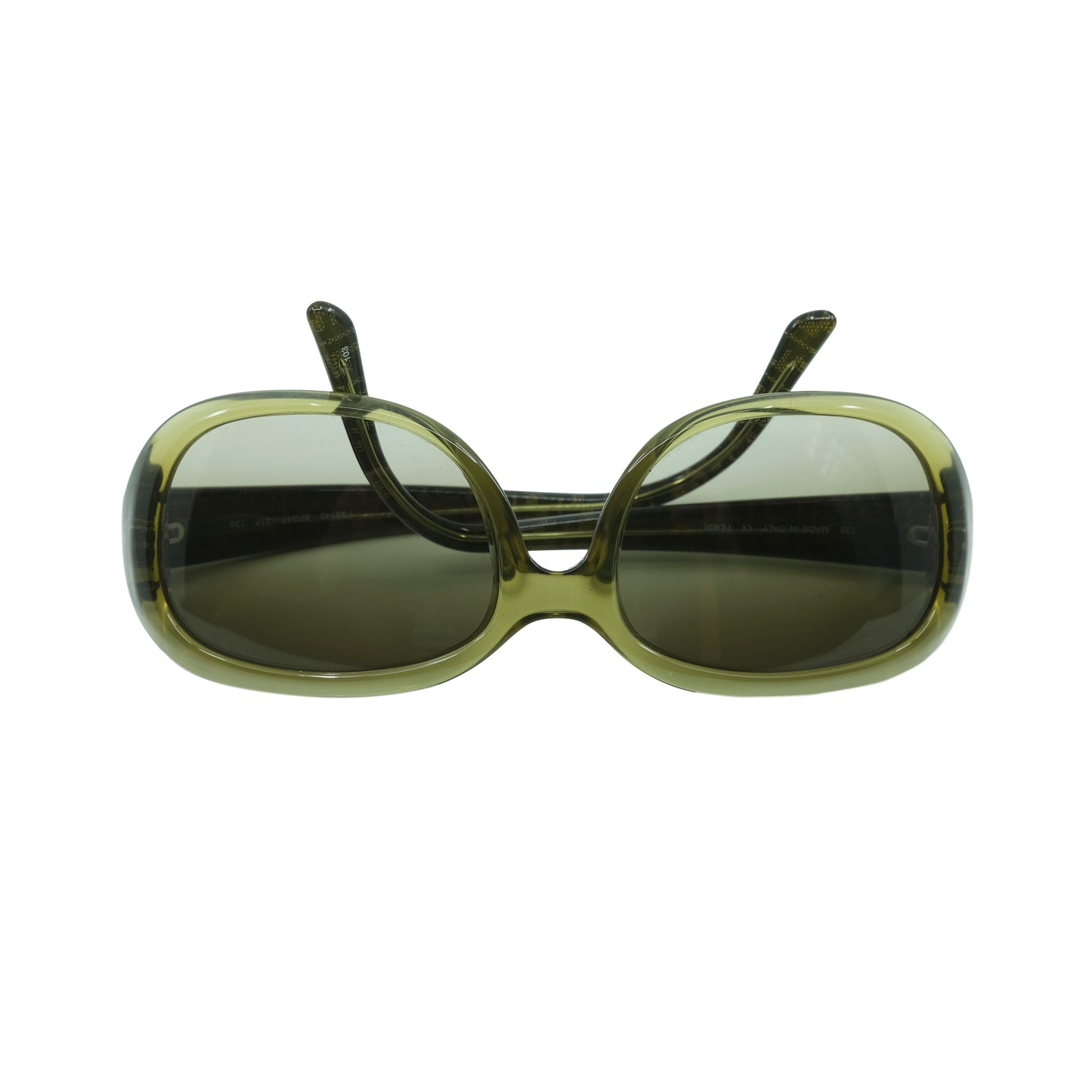 Fendi green sunglasses