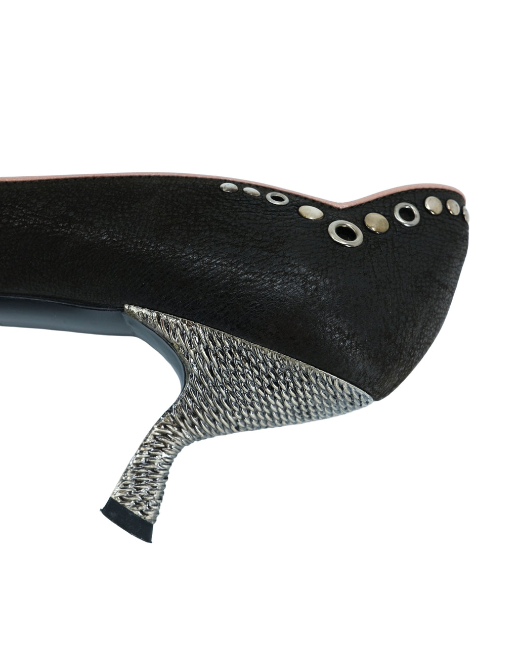 PRADA KITTEN HEELS 38.5EU 8US