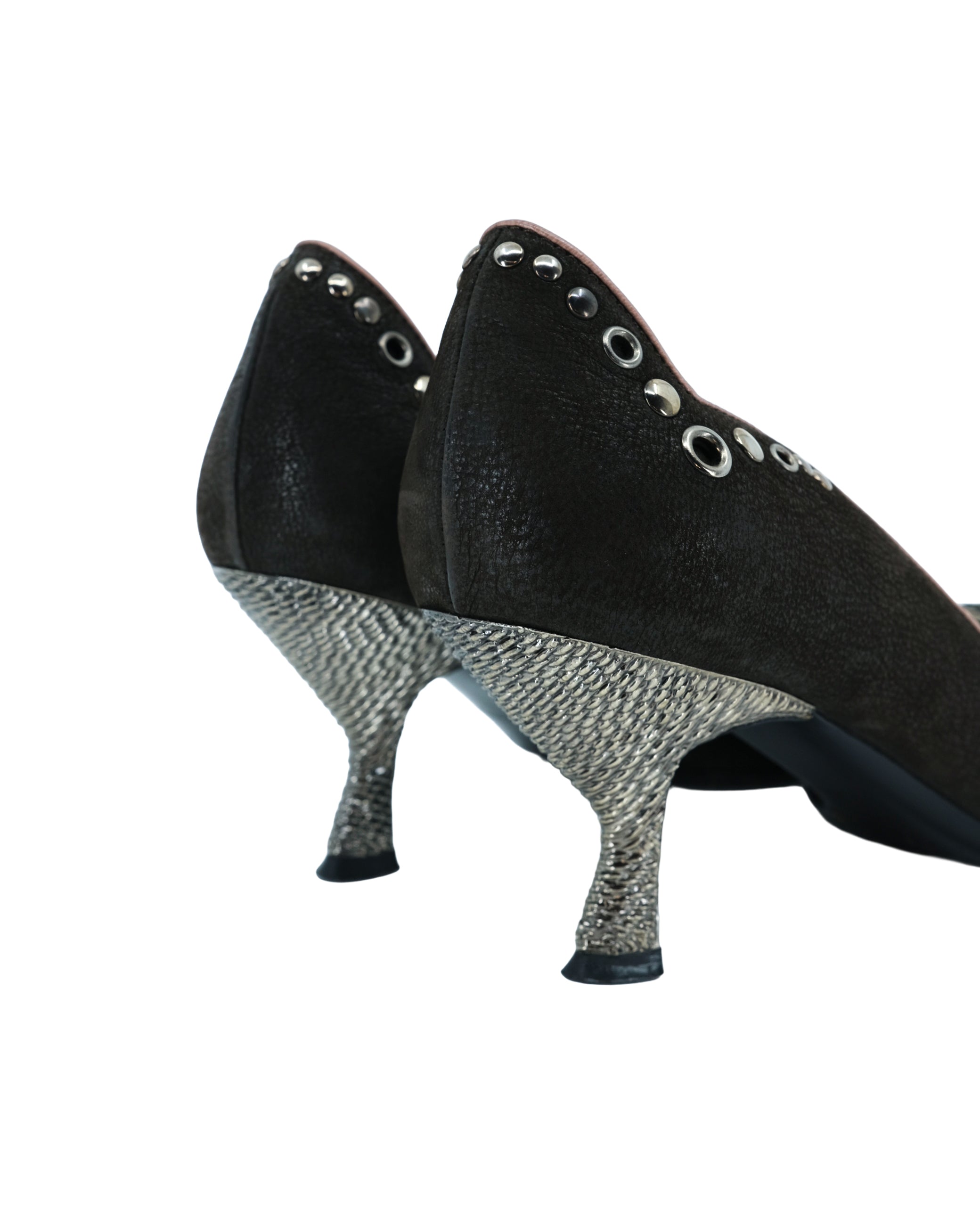 PRADA KITTEN HEELS 38.5EU 8US