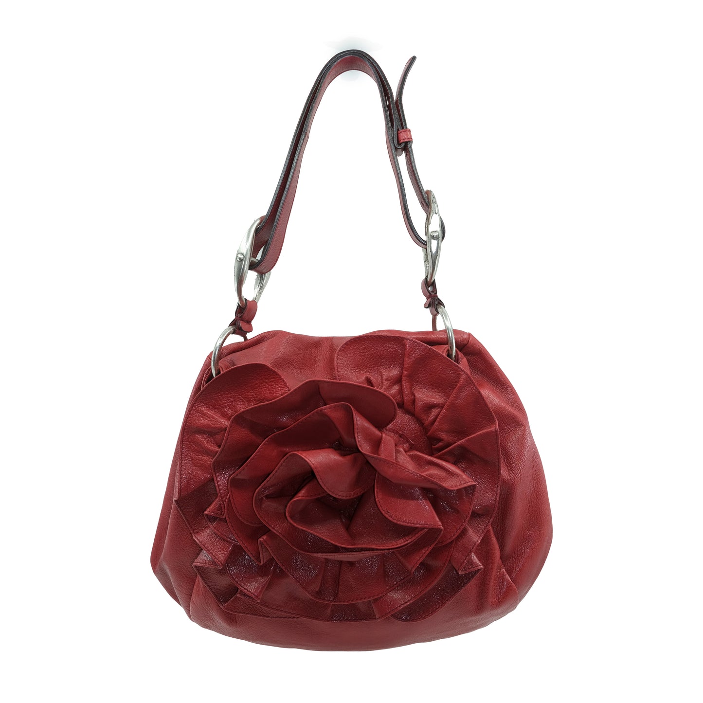 2003 Yves Saint Laurent Nadja leather shoulder bag