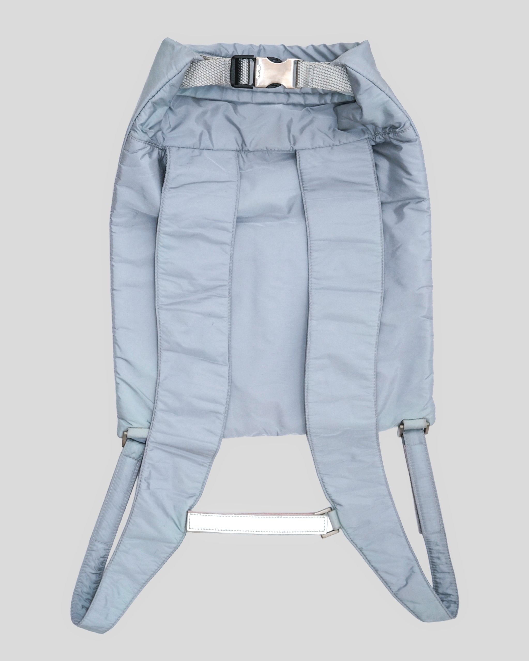 1999 PRADA BACKPACK LIGHT BLUE