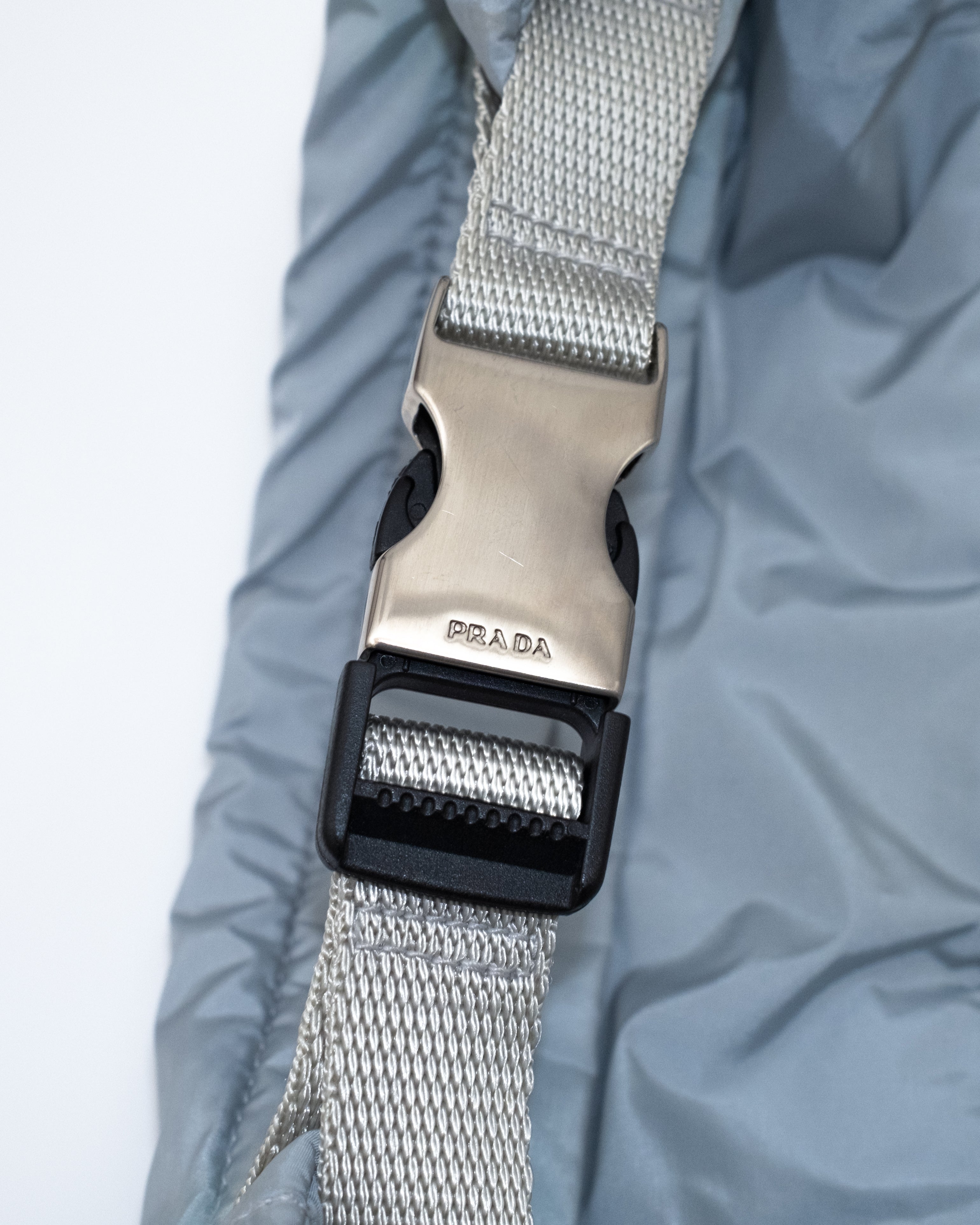 1999 PRADA BACKPACK LIGHT BLUE