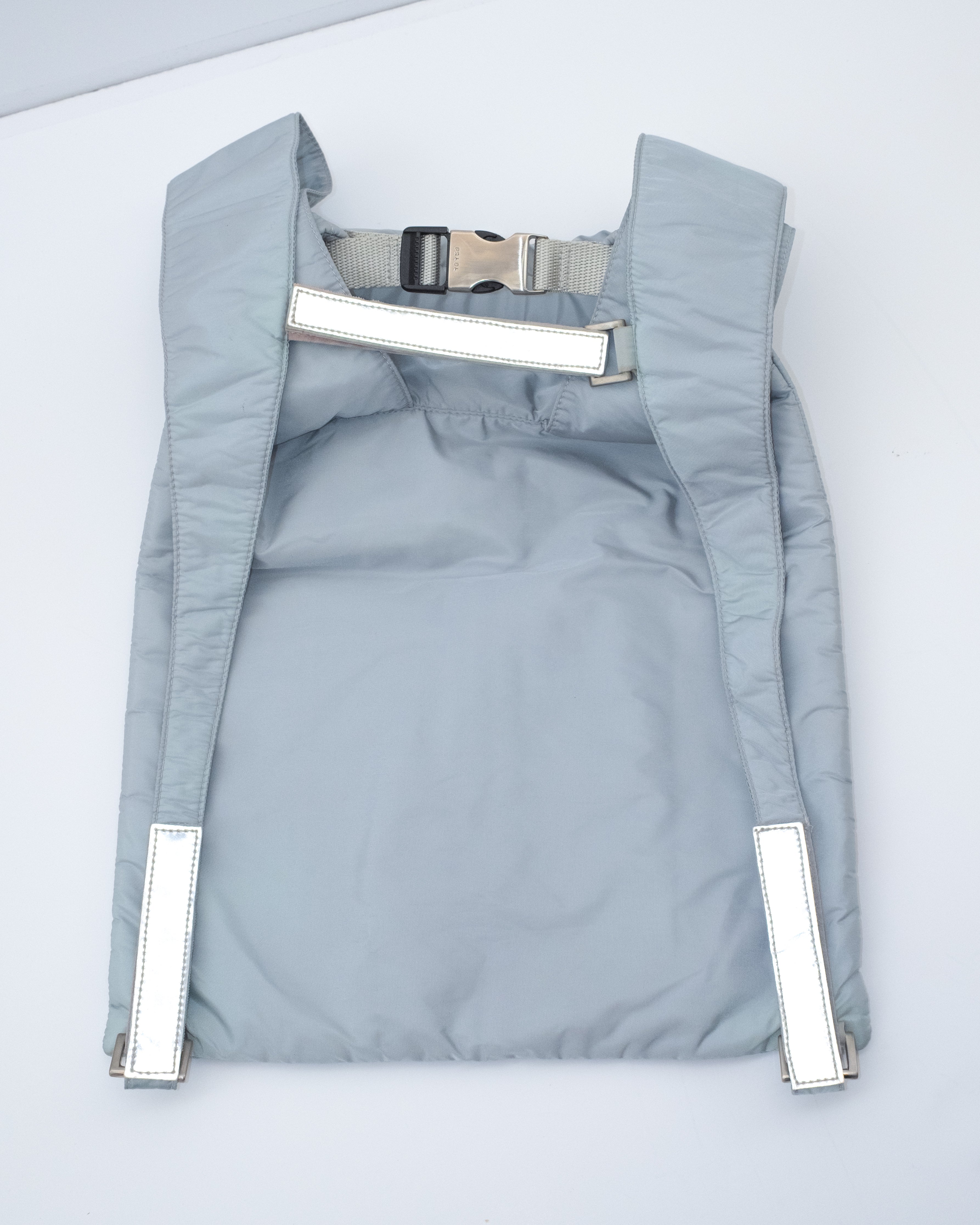 1999 PRADA BACKPACK LIGHT BLUE