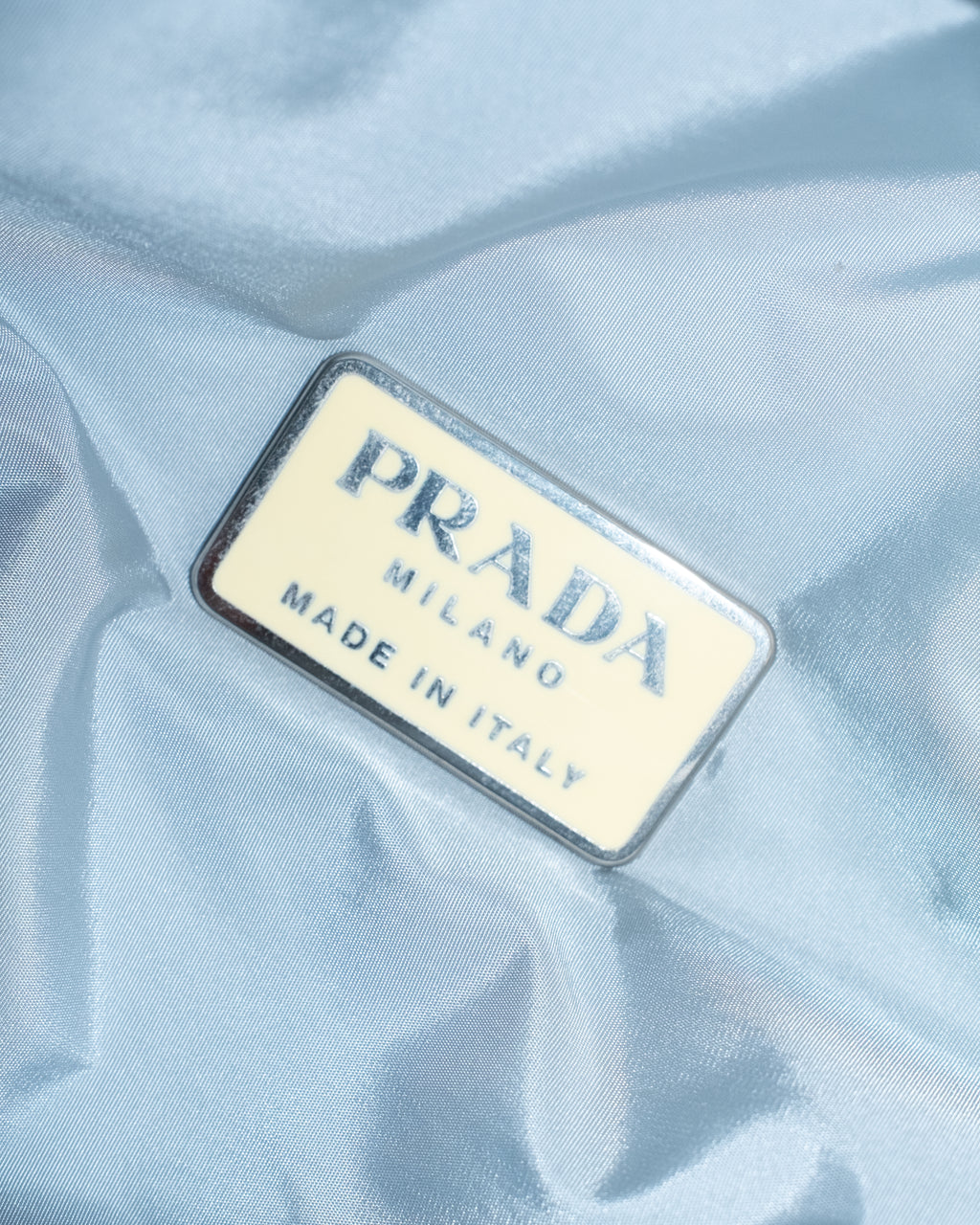 1999 PRADA BACKPACK LIGHT BLUE