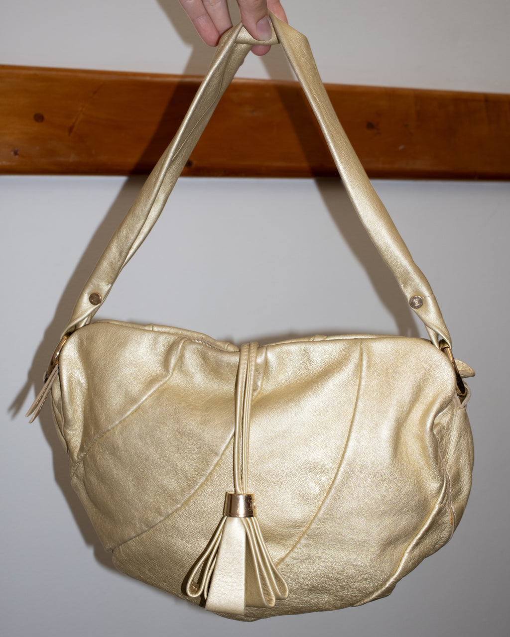 CELINE BITTERSWEET GOLD LEATHER BAG