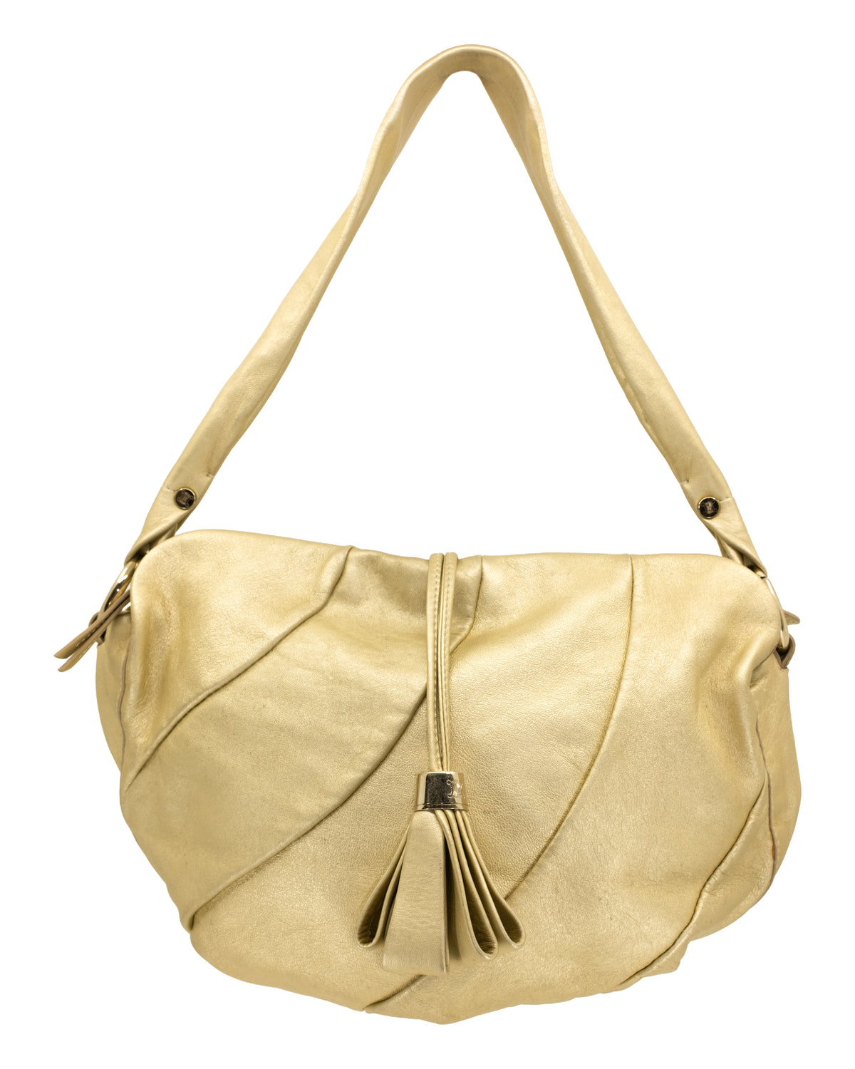 CELINE BITTERSWEET GOLD LEATHER BAG