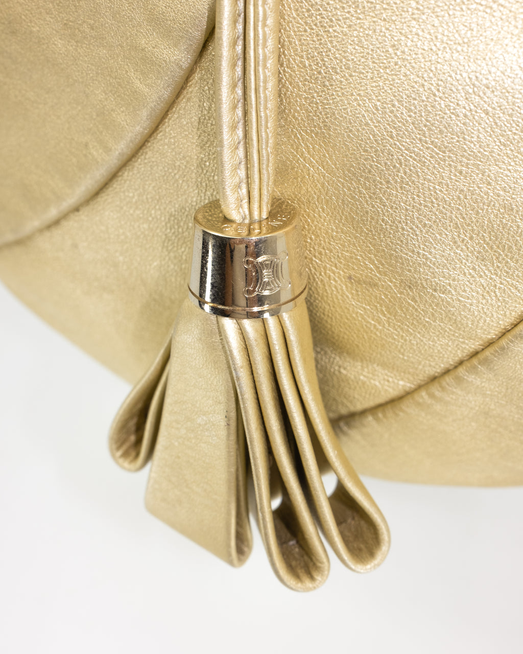 CELINE BITTERSWEET GOLD LEATHER BAG
