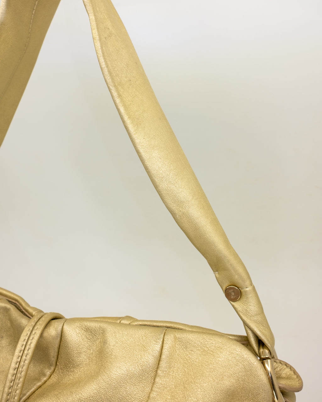 CELINE BITTERSWEET GOLD LEATHER BAG