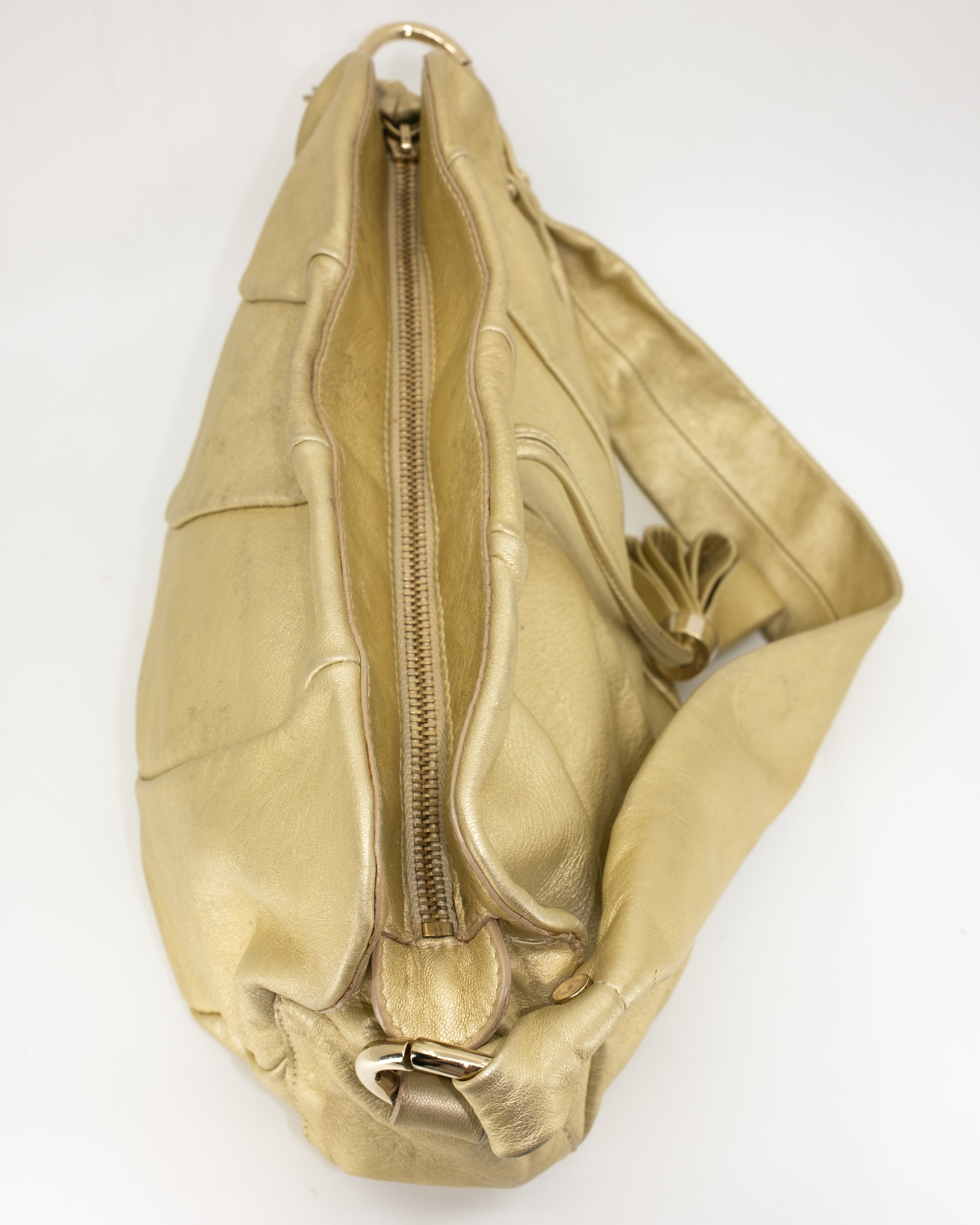 CELINE BITTERSWEET GOLD LEATHER BAG