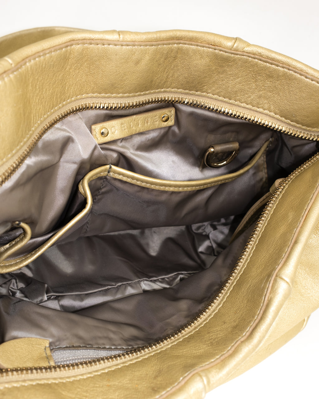 CELINE BITTERSWEET GOLD LEATHER BAG