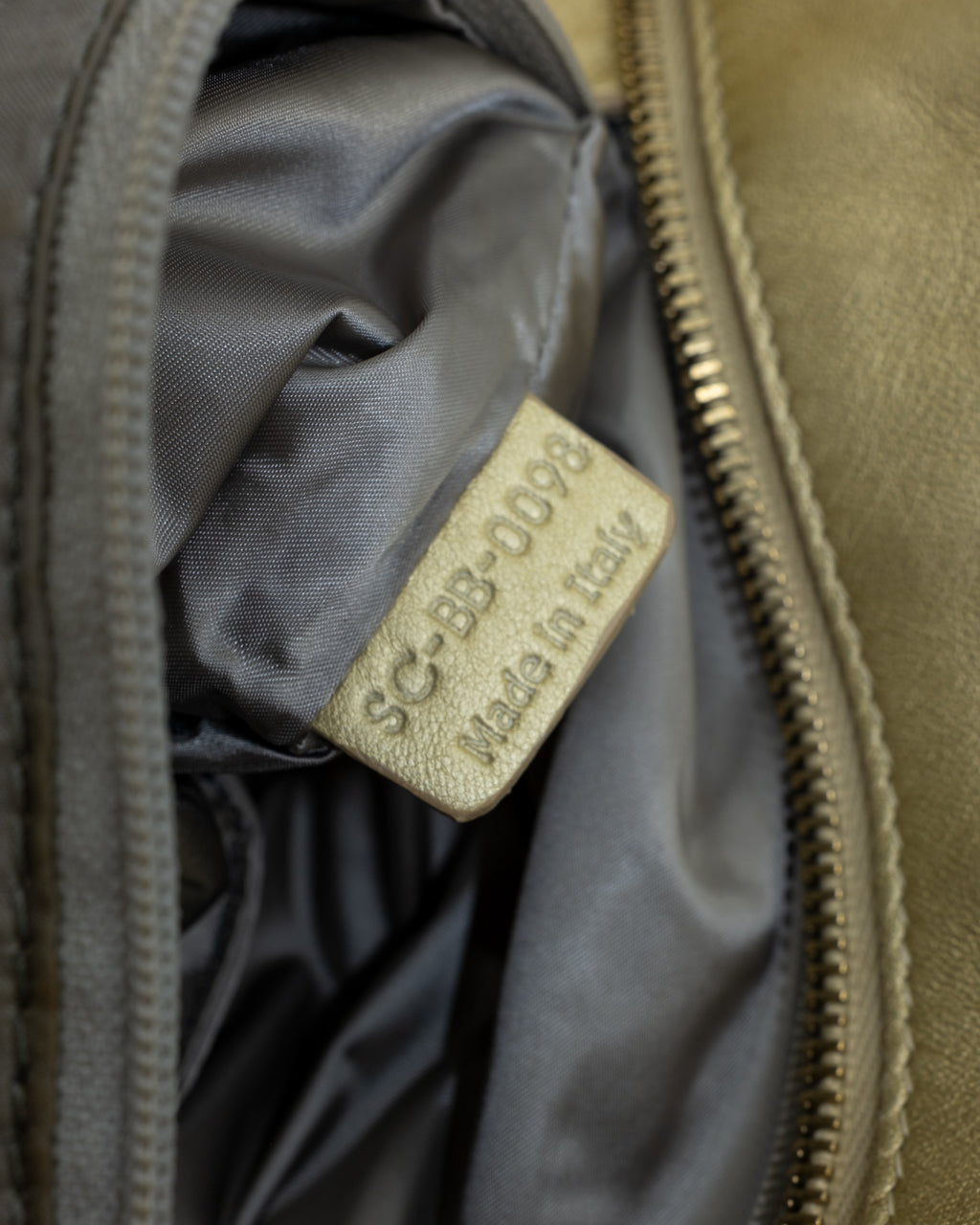 CELINE BITTERSWEET GOLD LEATHER BAG