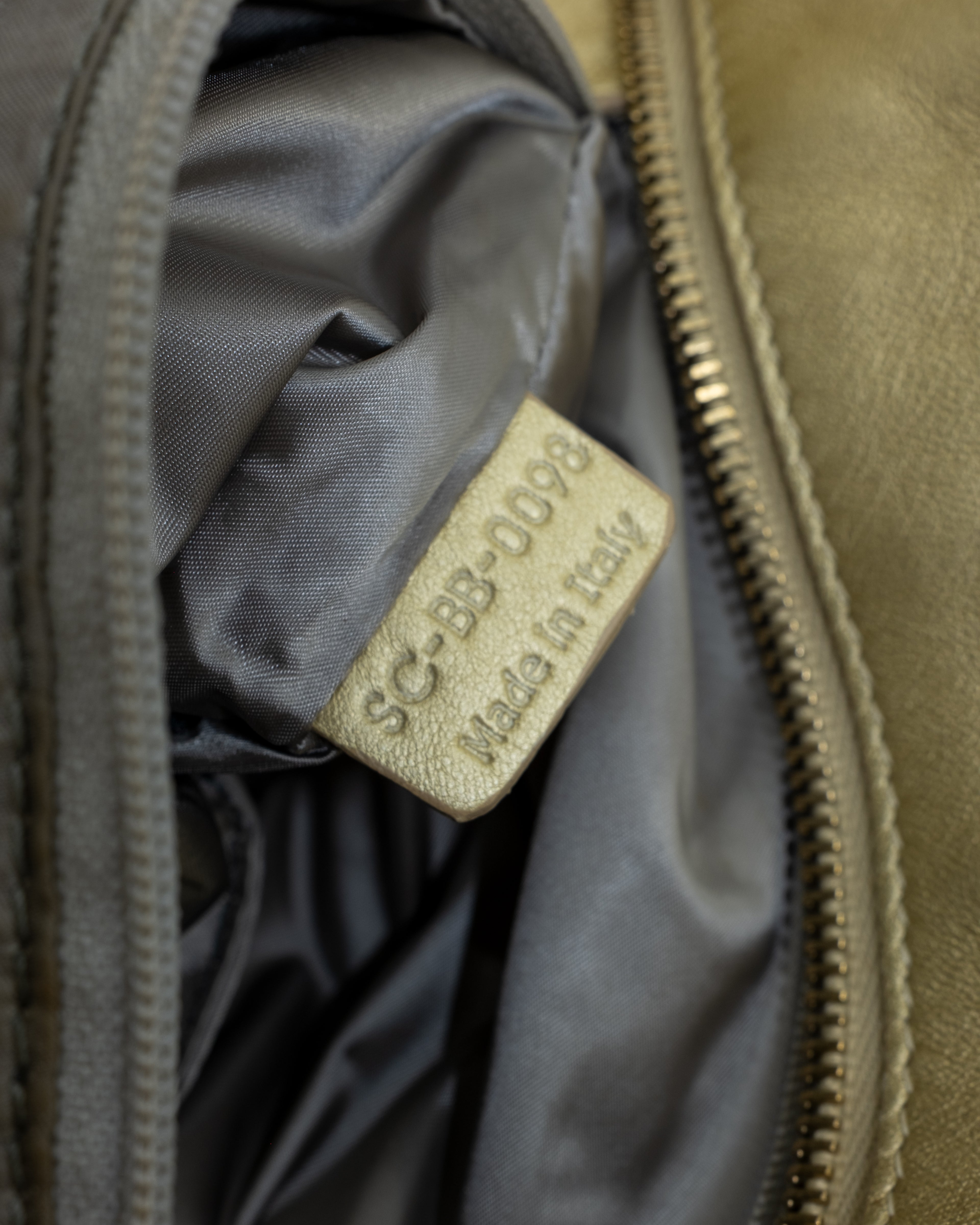 CELINE BITTERSWEET GOLD LEATHER BAG