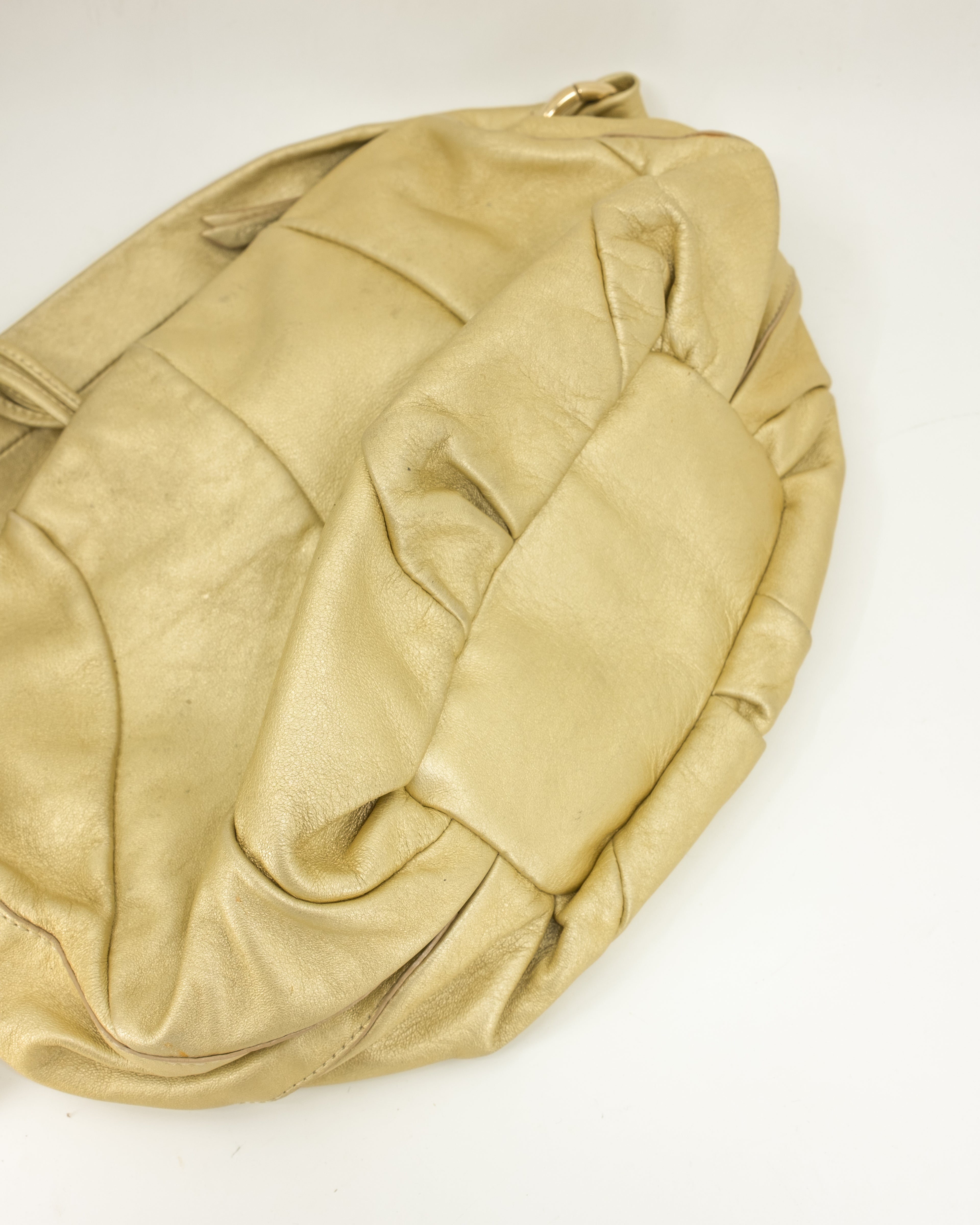 CELINE BITTERSWEET GOLD LEATHER BAG