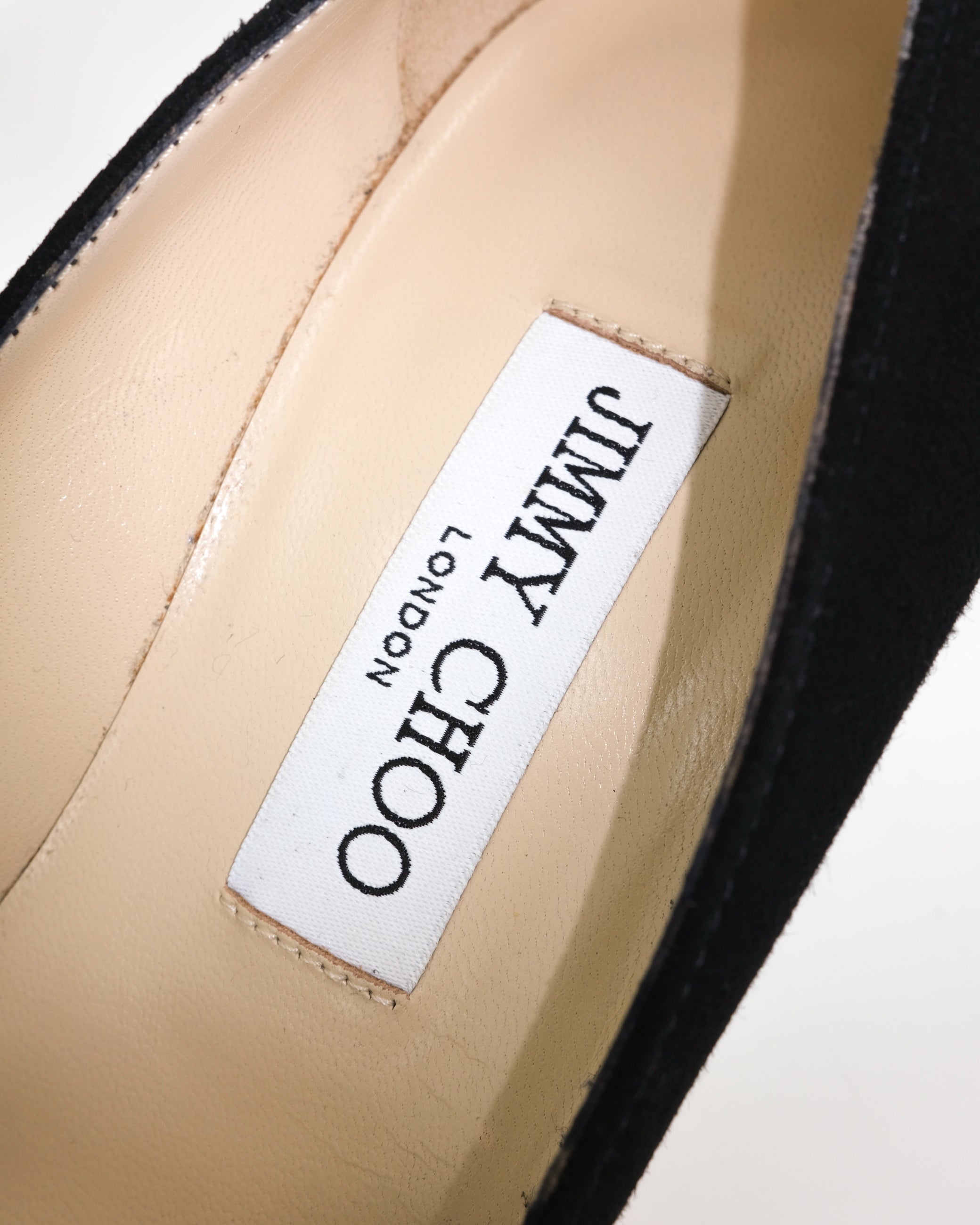 JIMMY CHOO CHERI CRYSTAL-BUCKLE PUMPS 38